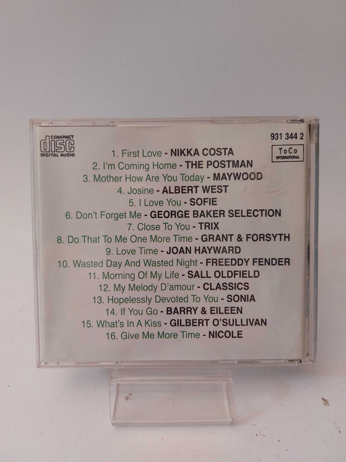 Golden Sweet Memories Part 3 CD