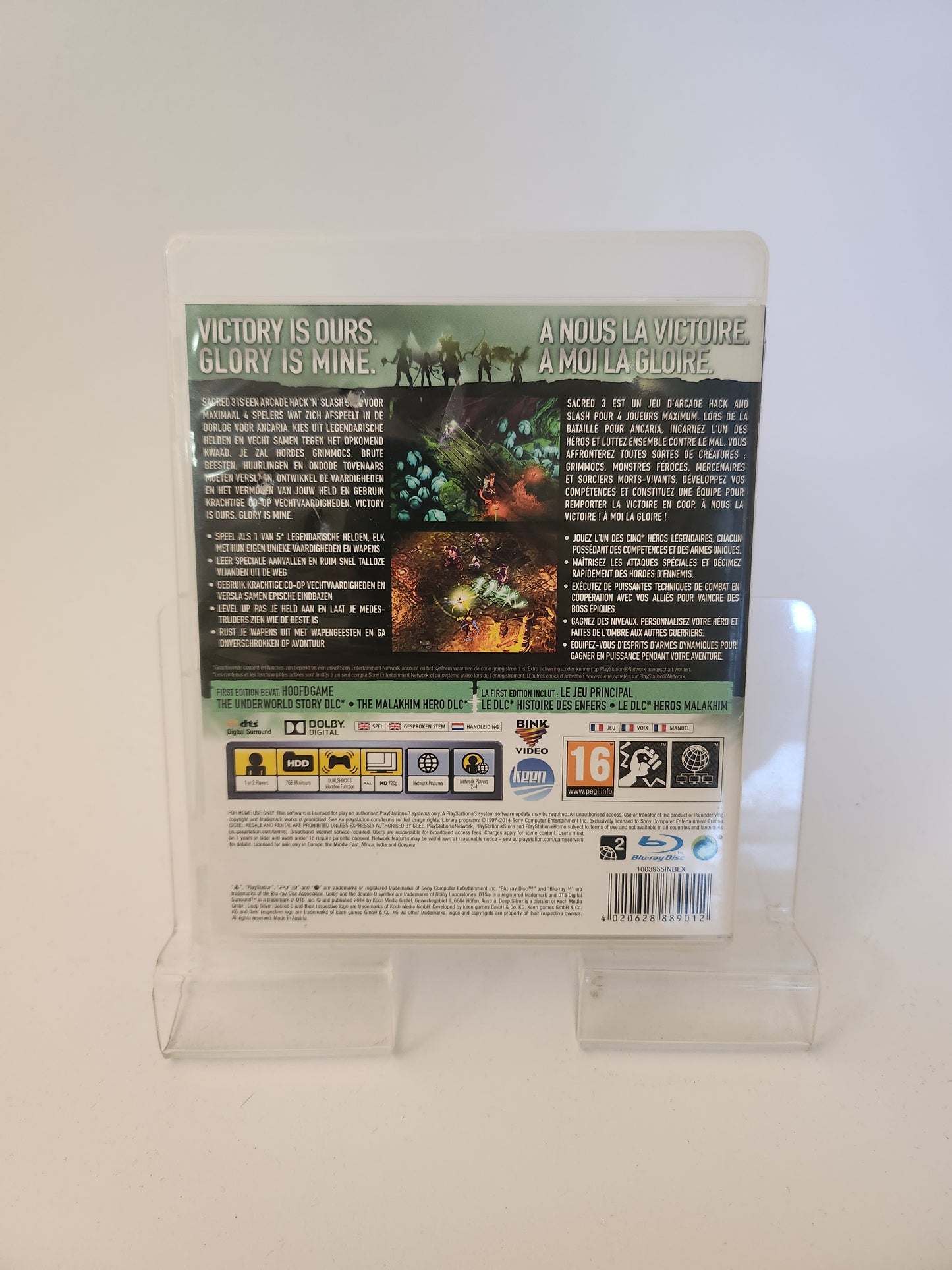 Sacred 3 Erstausgabe Playstation 3