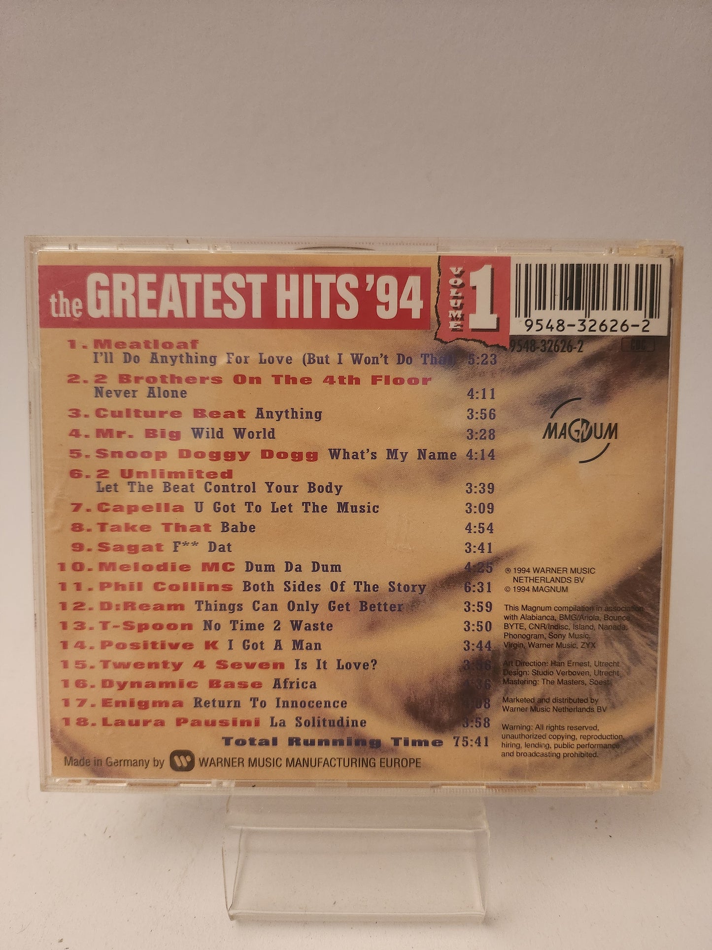 The Greatest Hits '94 Volume 1 CD