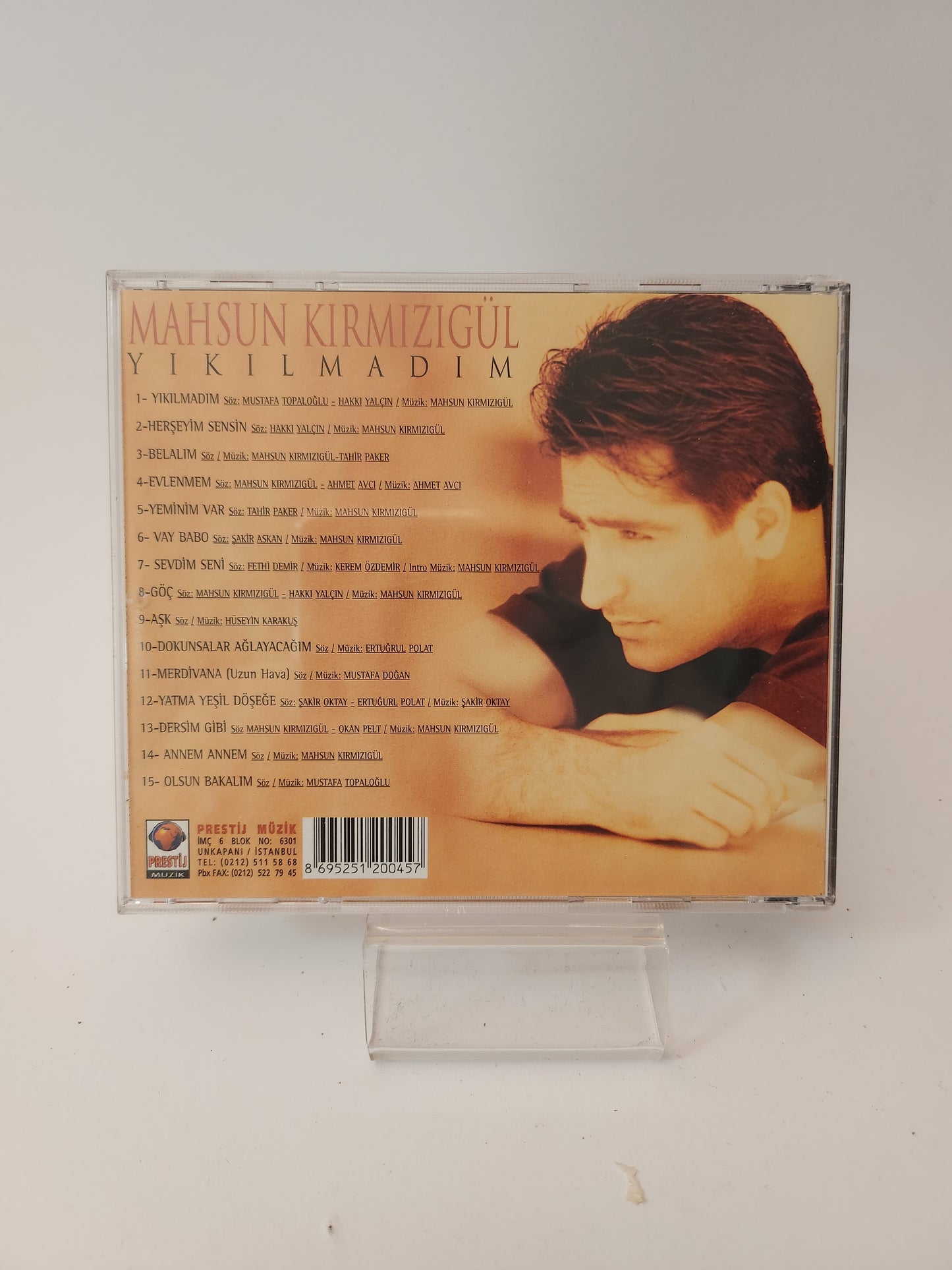 Mahsun Kirmizigül: Yikilmadin CD