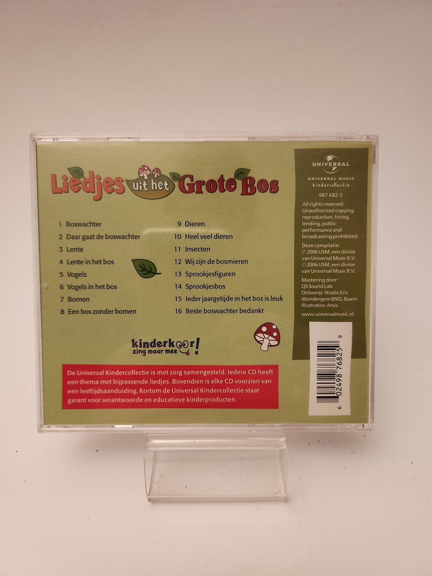 Liedjes uit het Grote Bos CD