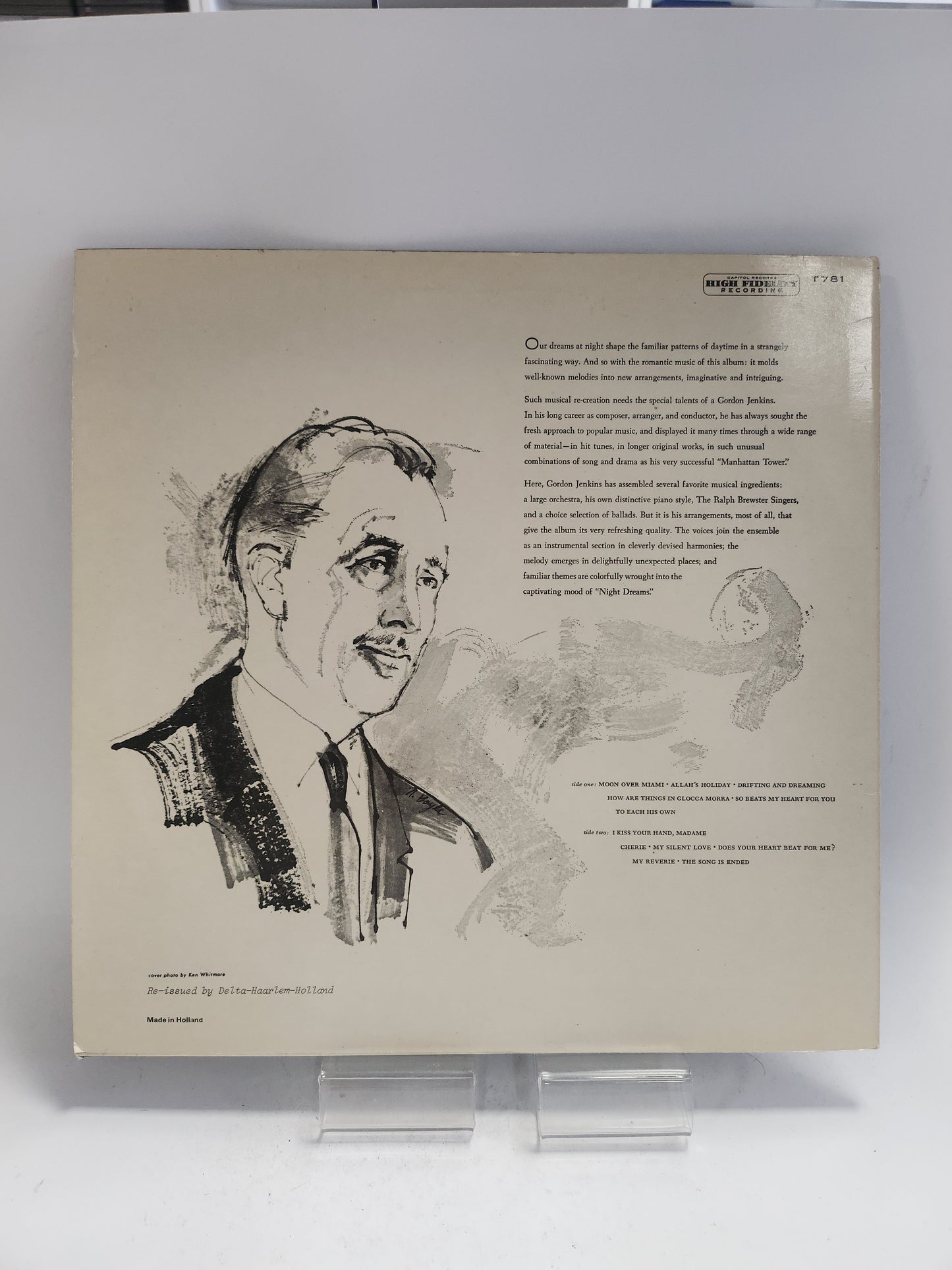 Gordon Jenkins: Night Dreams LP Vinyl