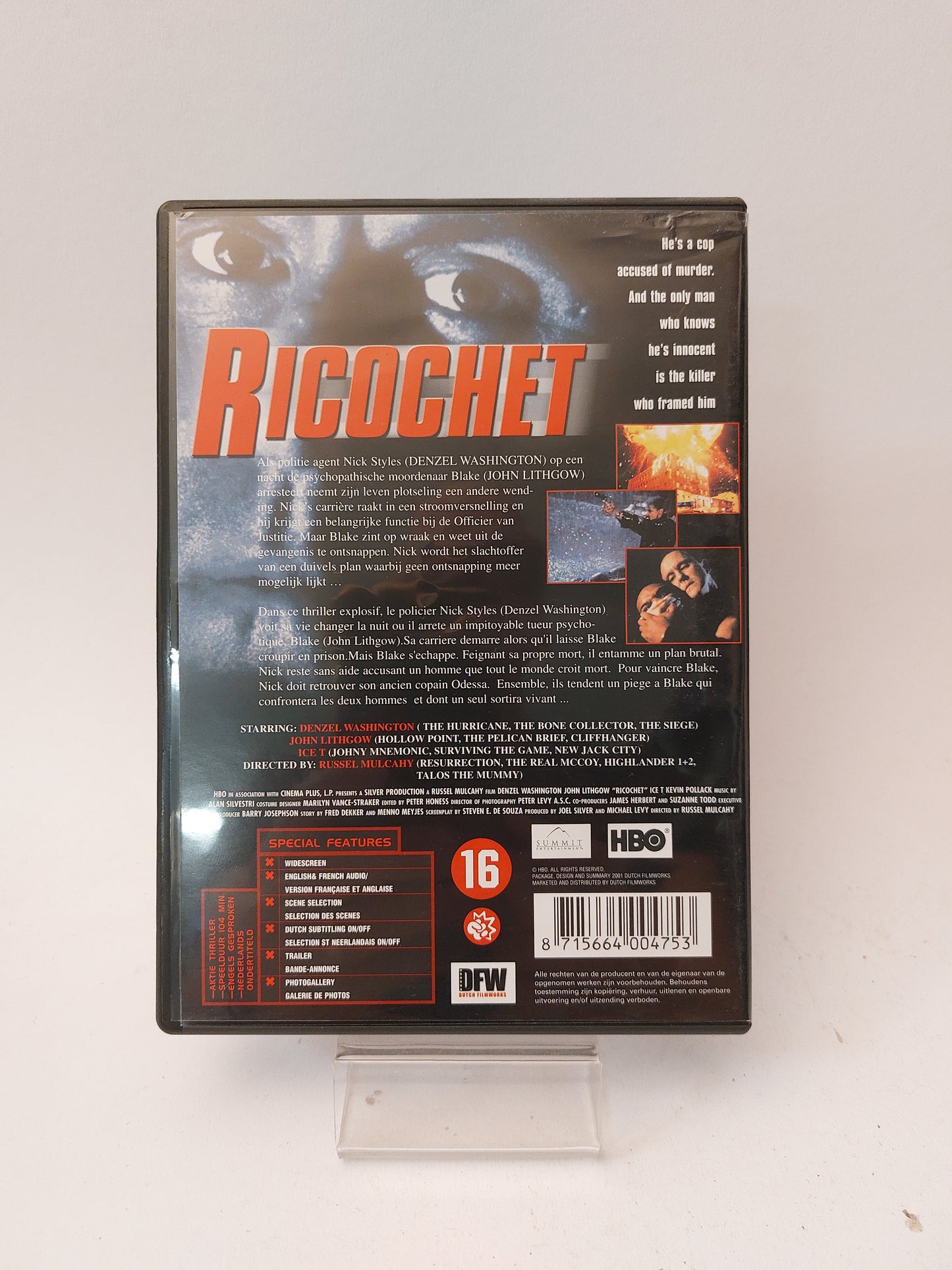 Ricochet Dvd