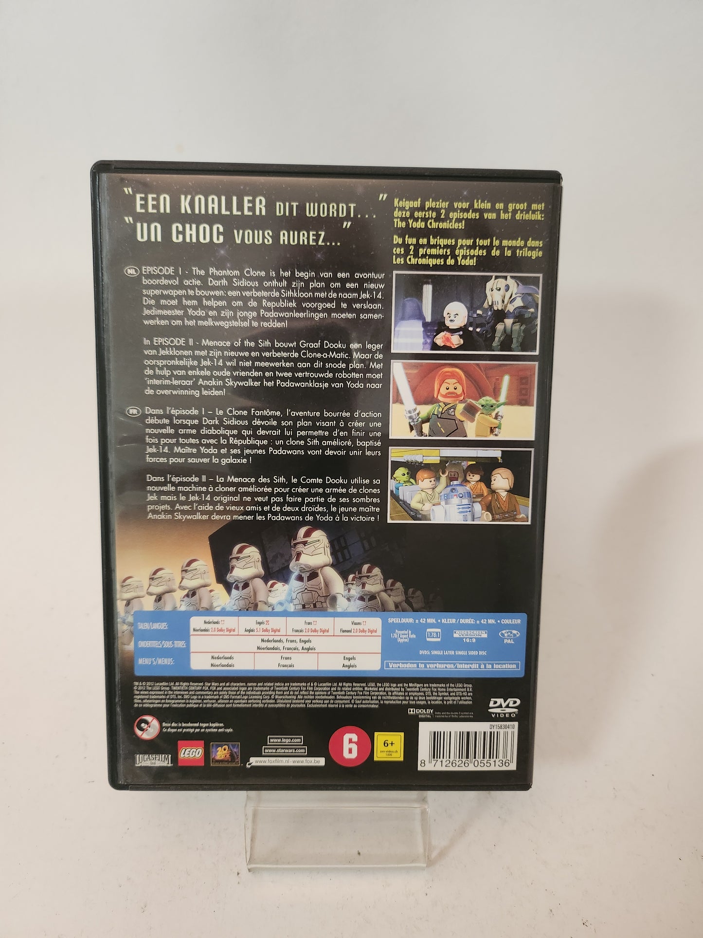 Lego Star Wars the Yoda Chronicles Dvd Kids