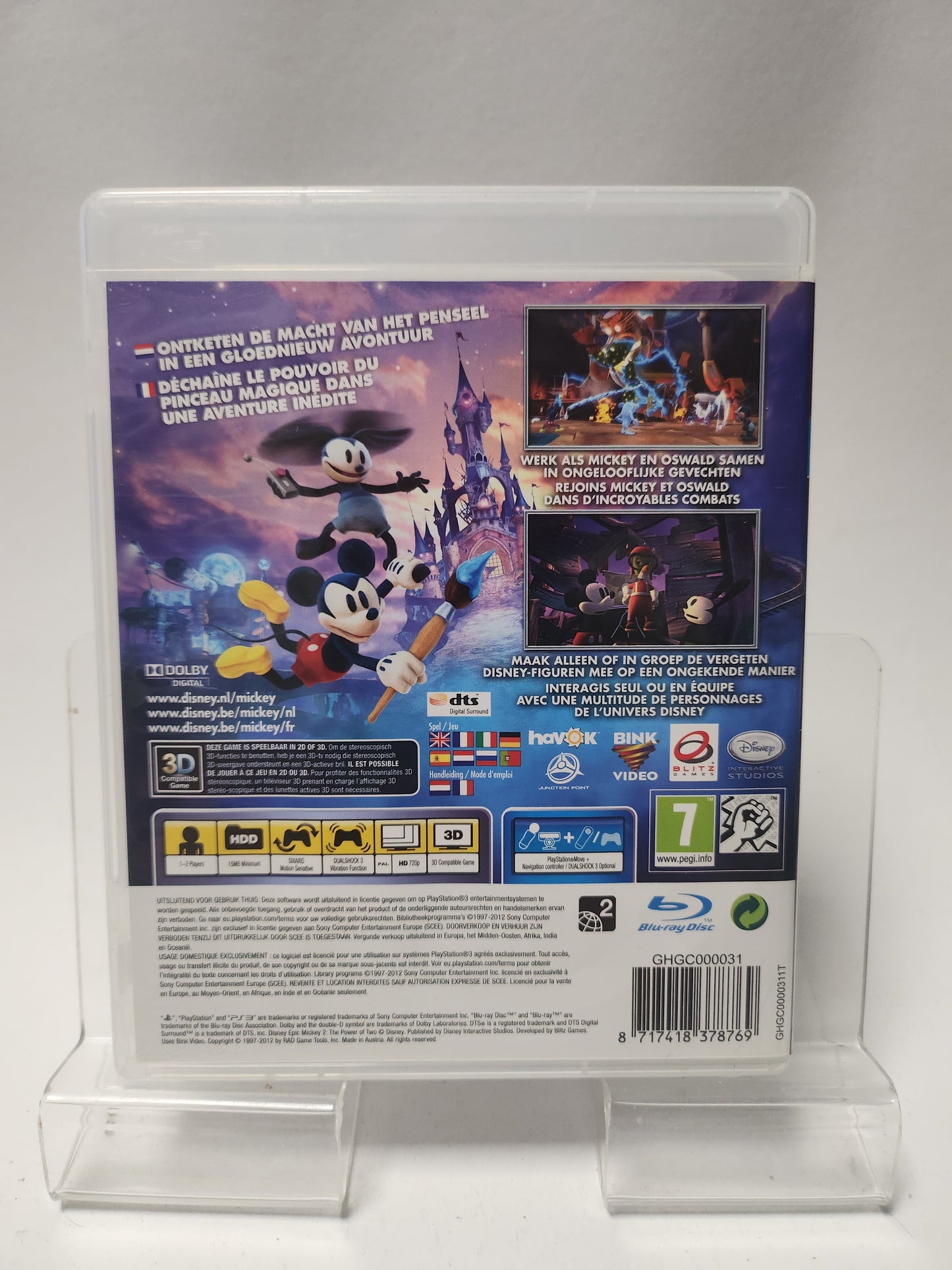 Disney Epic Mickey the Power of Two Playstation 3