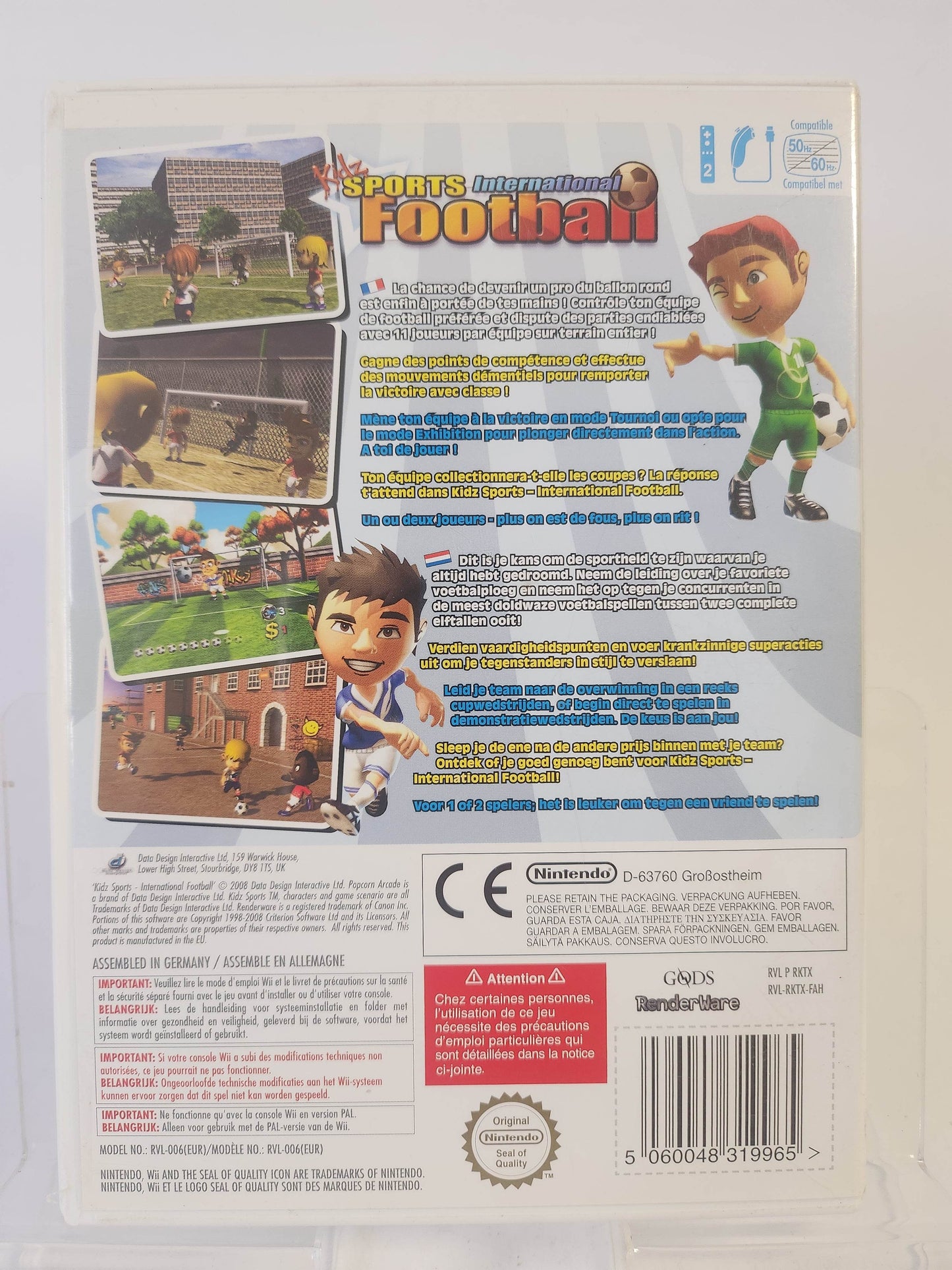 Kidz Sports International Football Nintendo Wii - Feniks Gameshop
