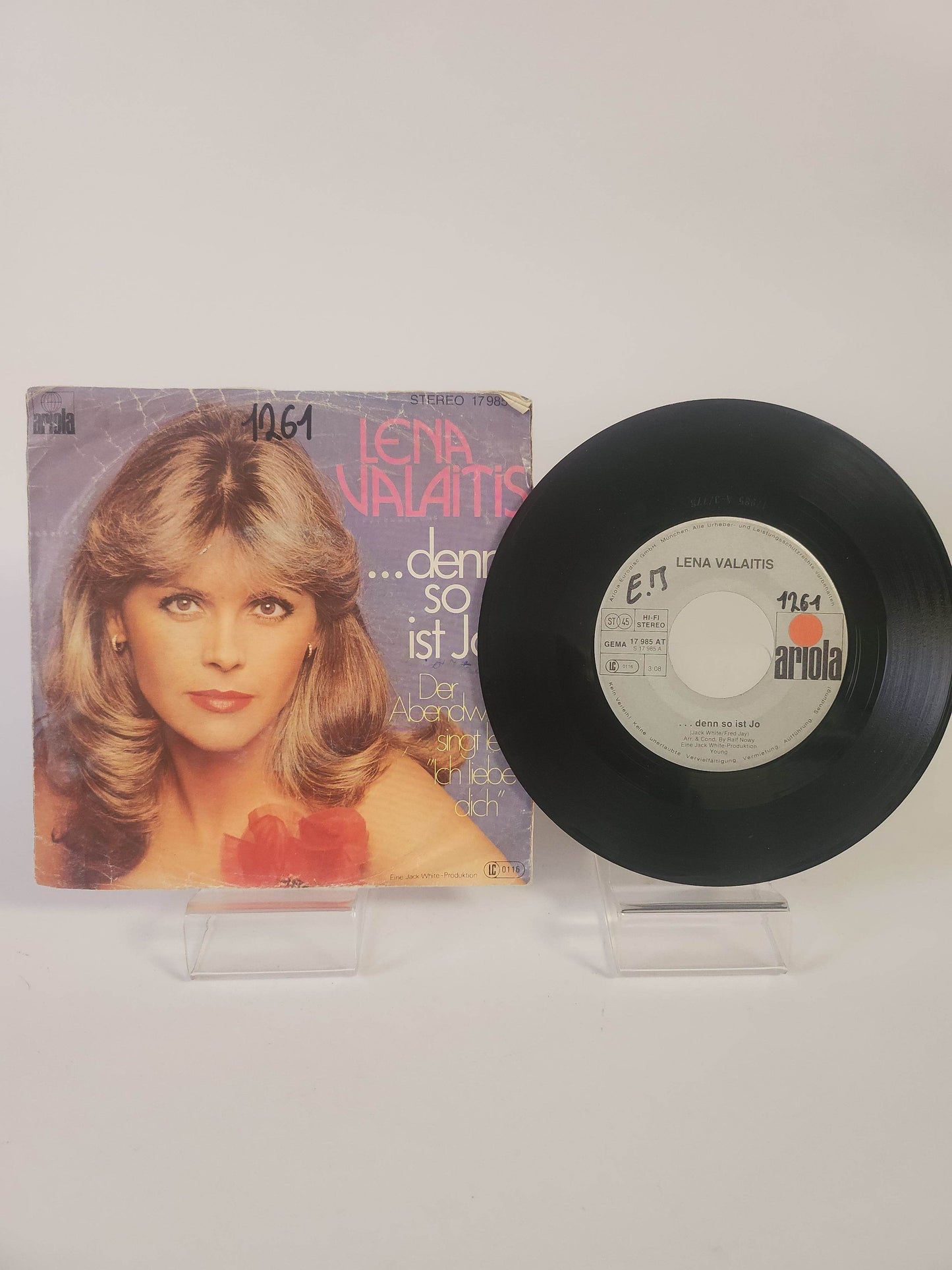 Lena Valaitis: den So ist Jo Single Vinyl - Feniks Gameshop