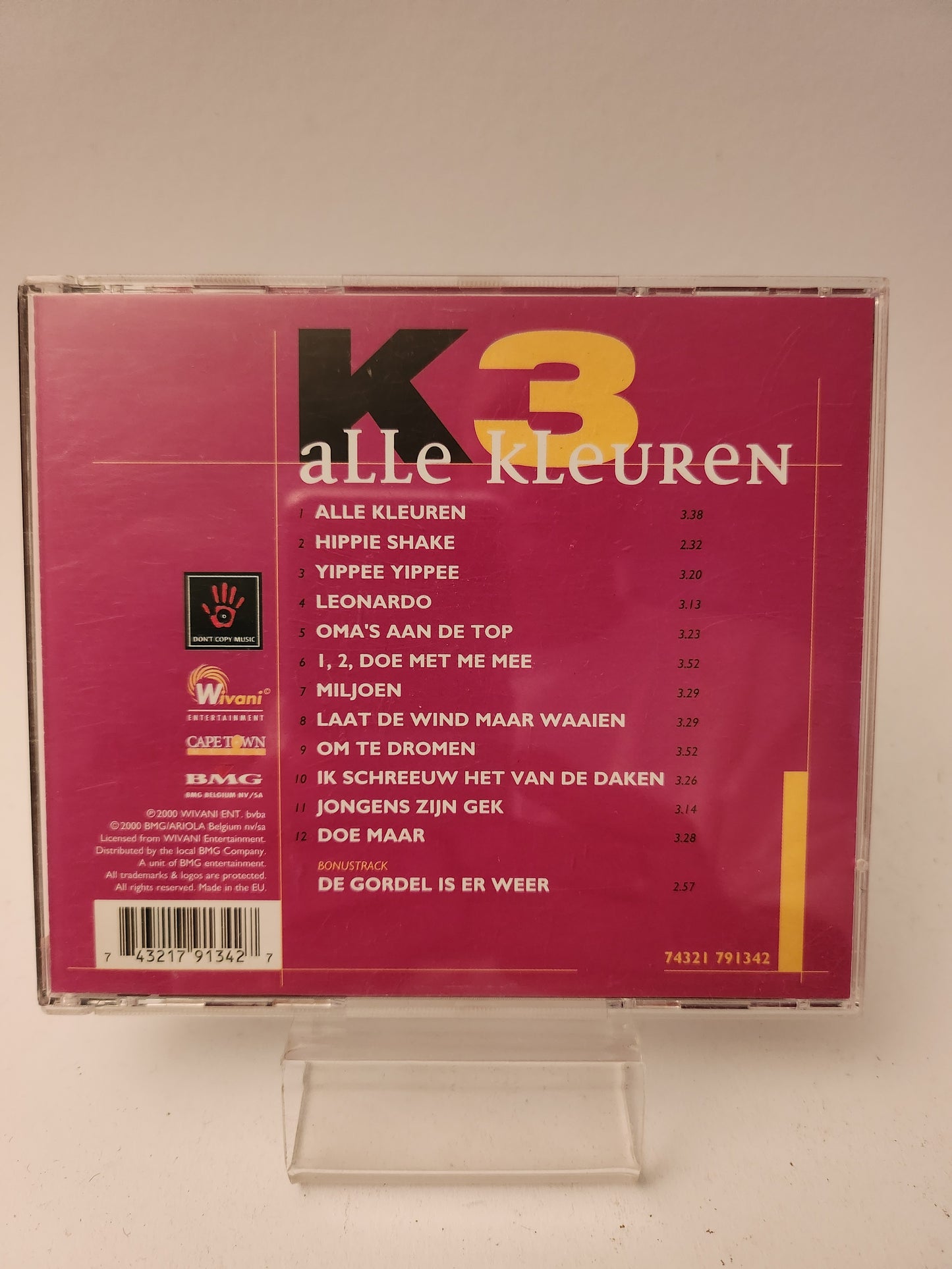 K3: Alle Kleuren CD