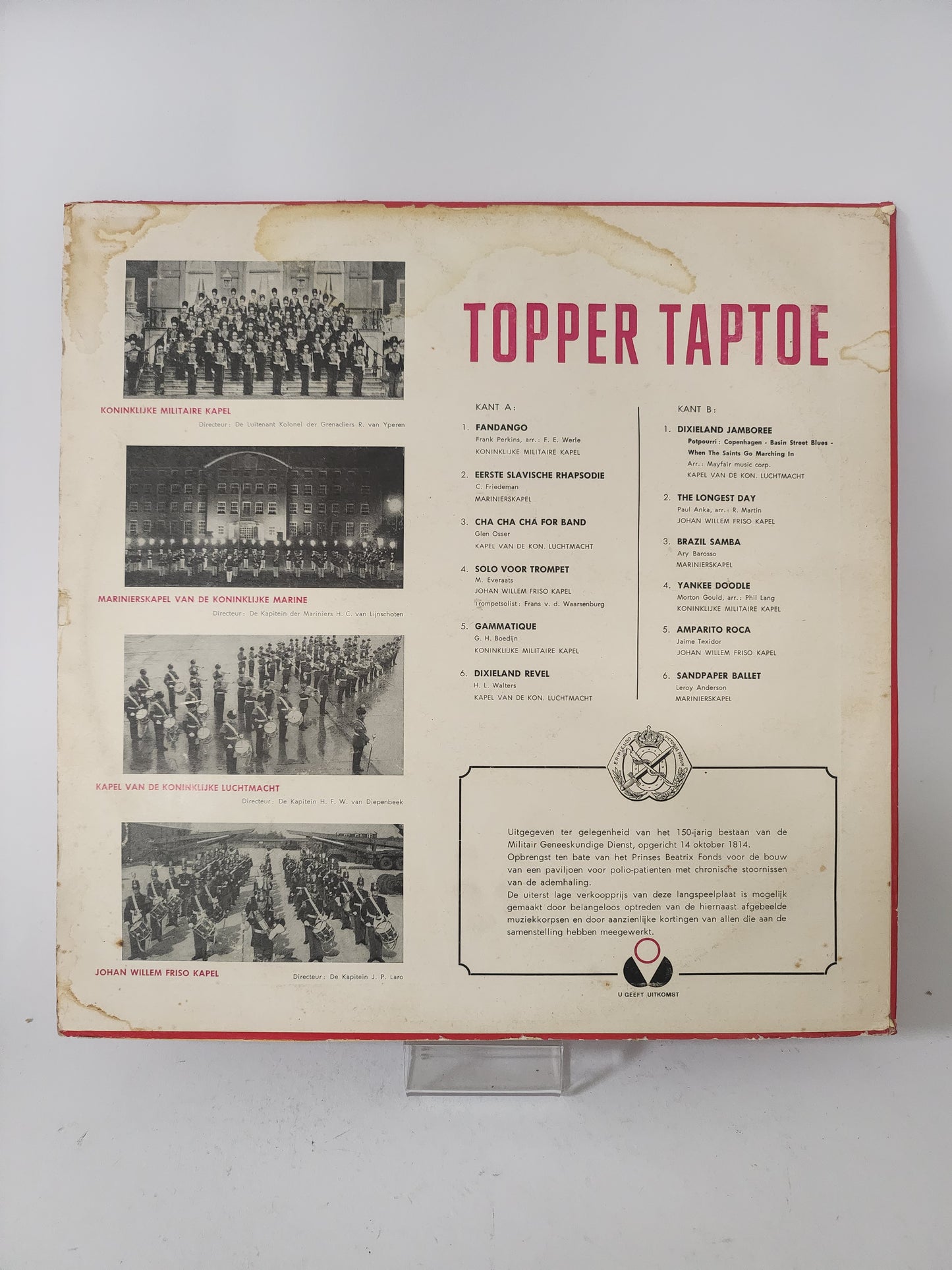 Topper Taptoe LP Vinyl
