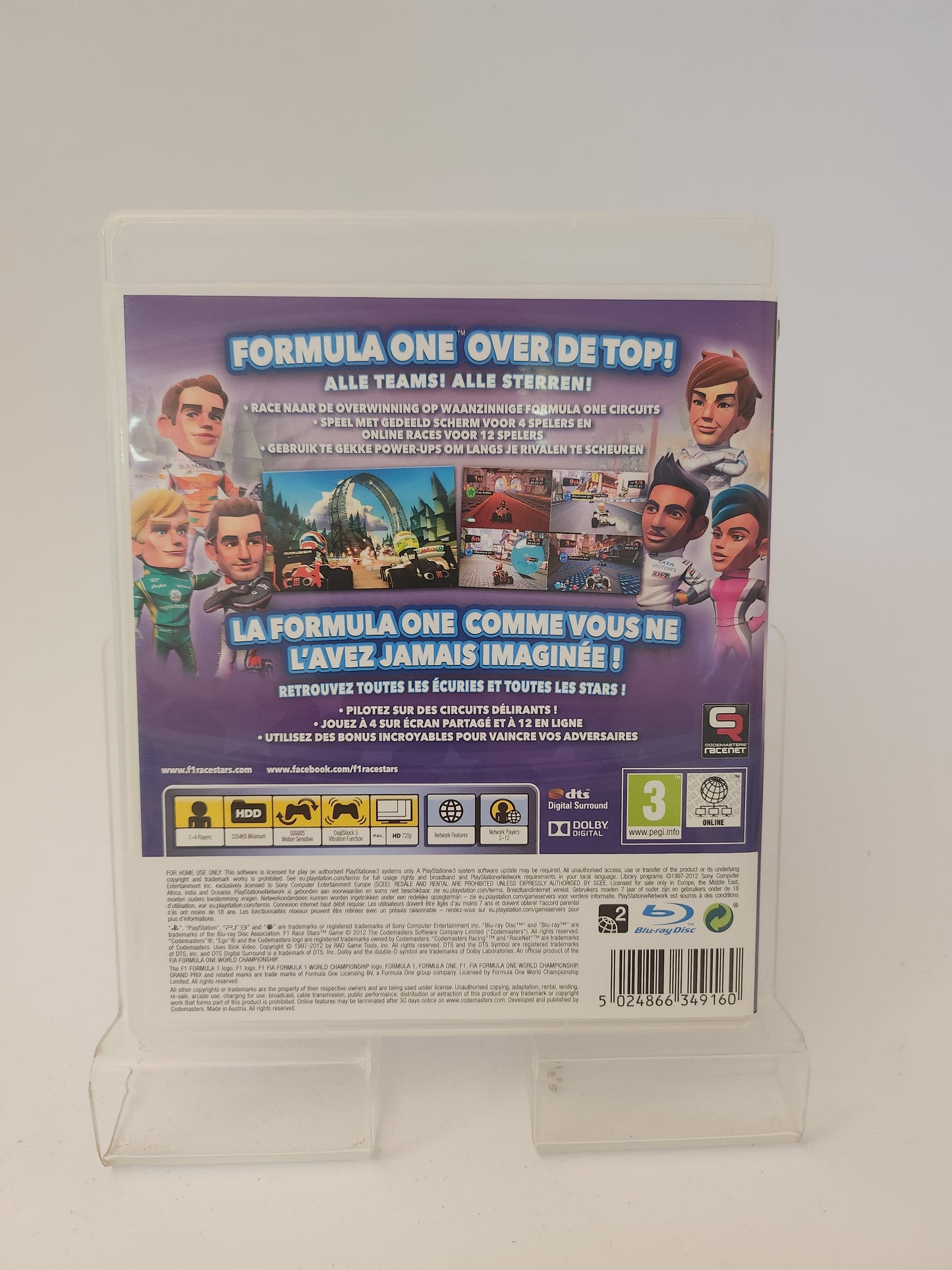 F1 Race Stars Playstation 3