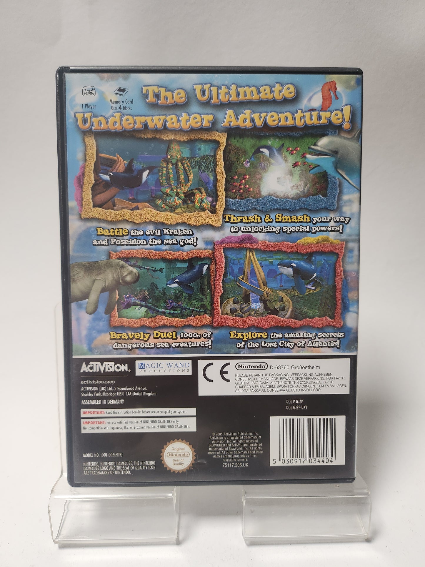 Shamu's Deep Sea Adventures Nintendo Gamecube