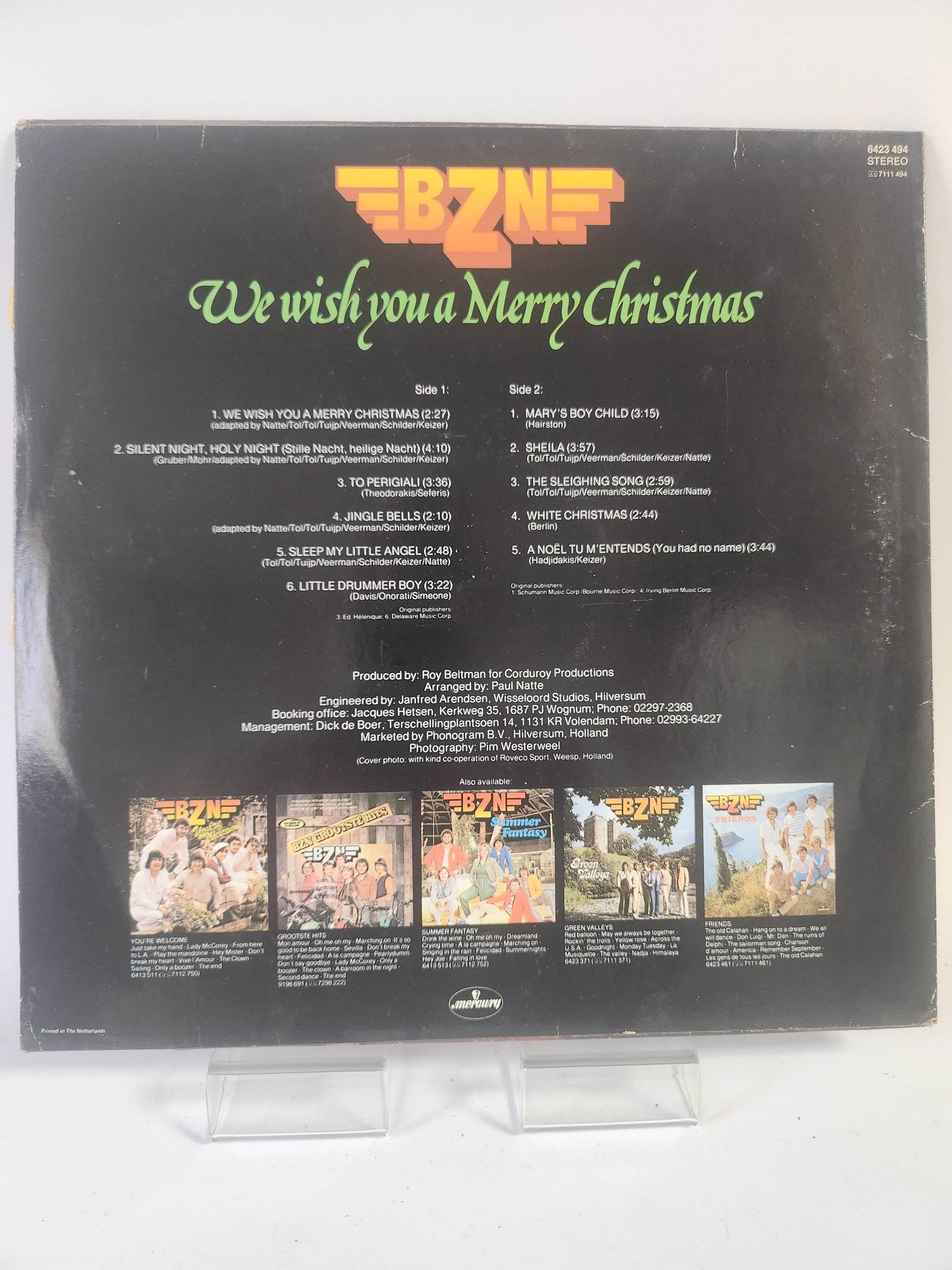 BZN: We Wish You a Merry Christmas LP Vinyl - Feniks Gameshop