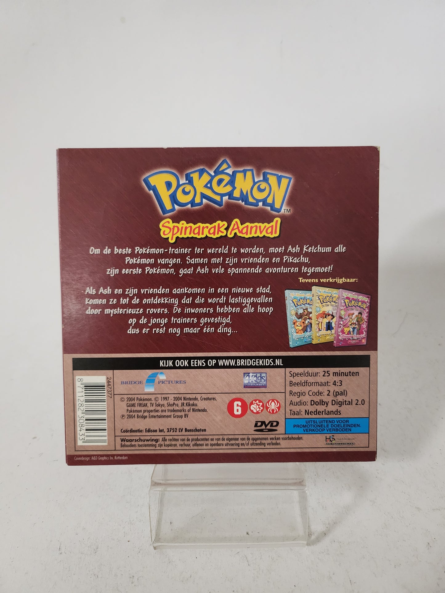 Pokemon: Spinarak Aanval DVD Kids