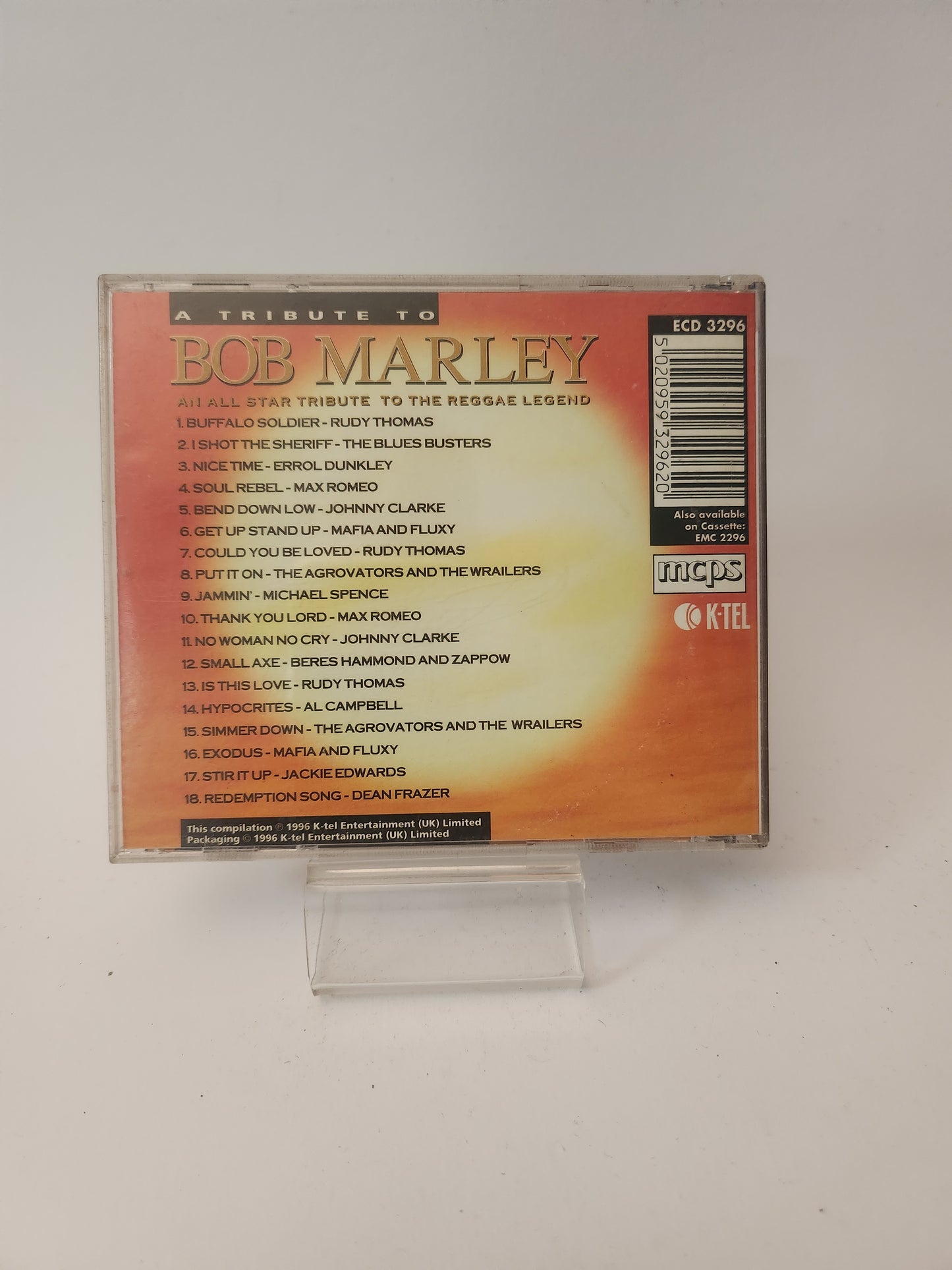 A Tribute To Bob Marley CD