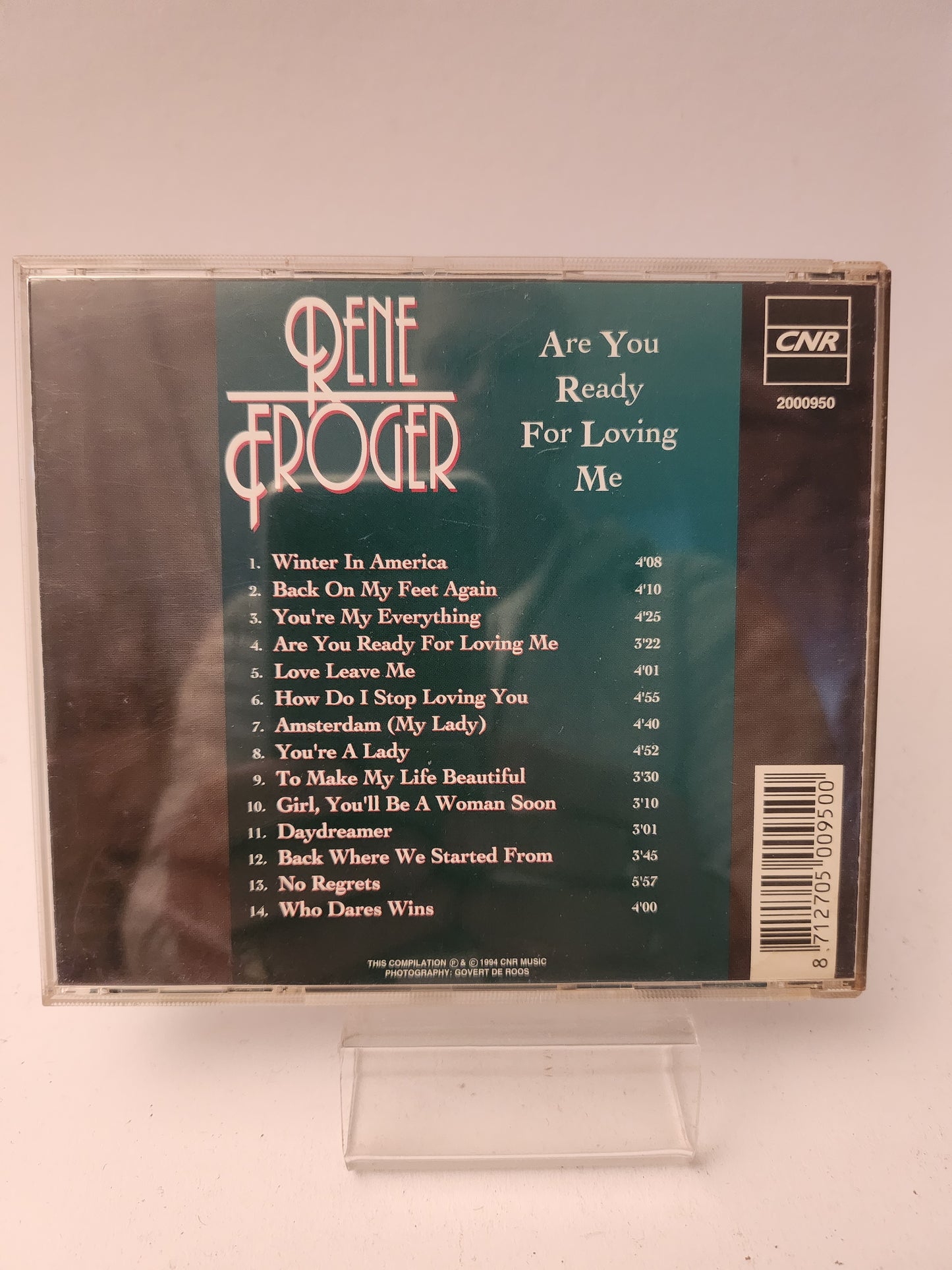 Rene Froger: Are you Ready for Loving me CD