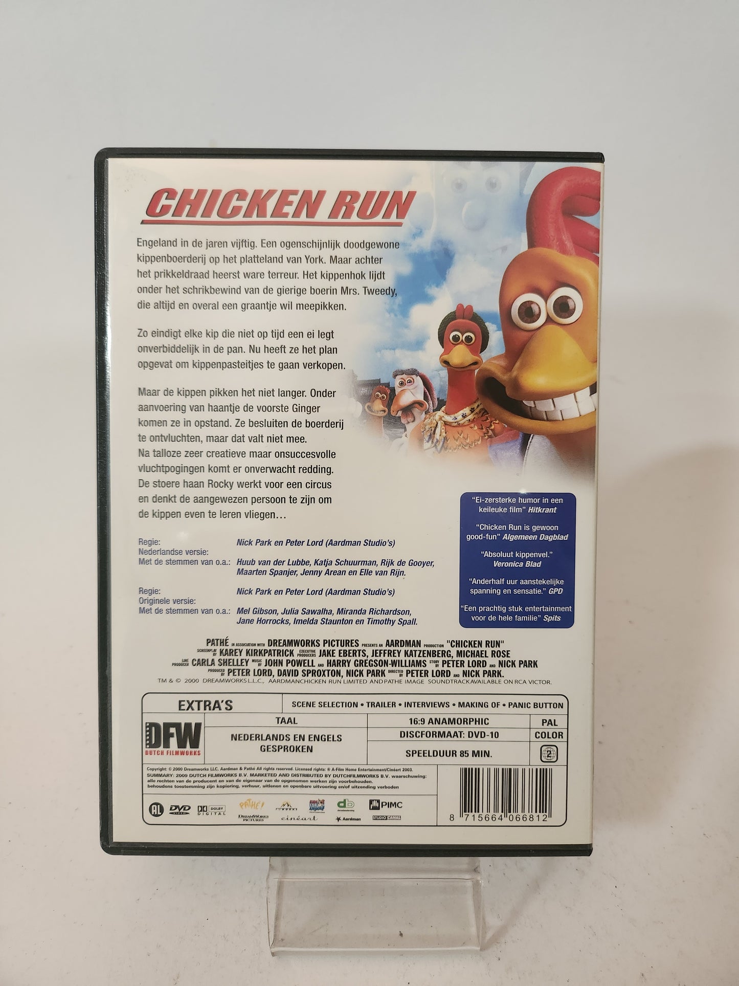 Chicken Run Dvd Kids