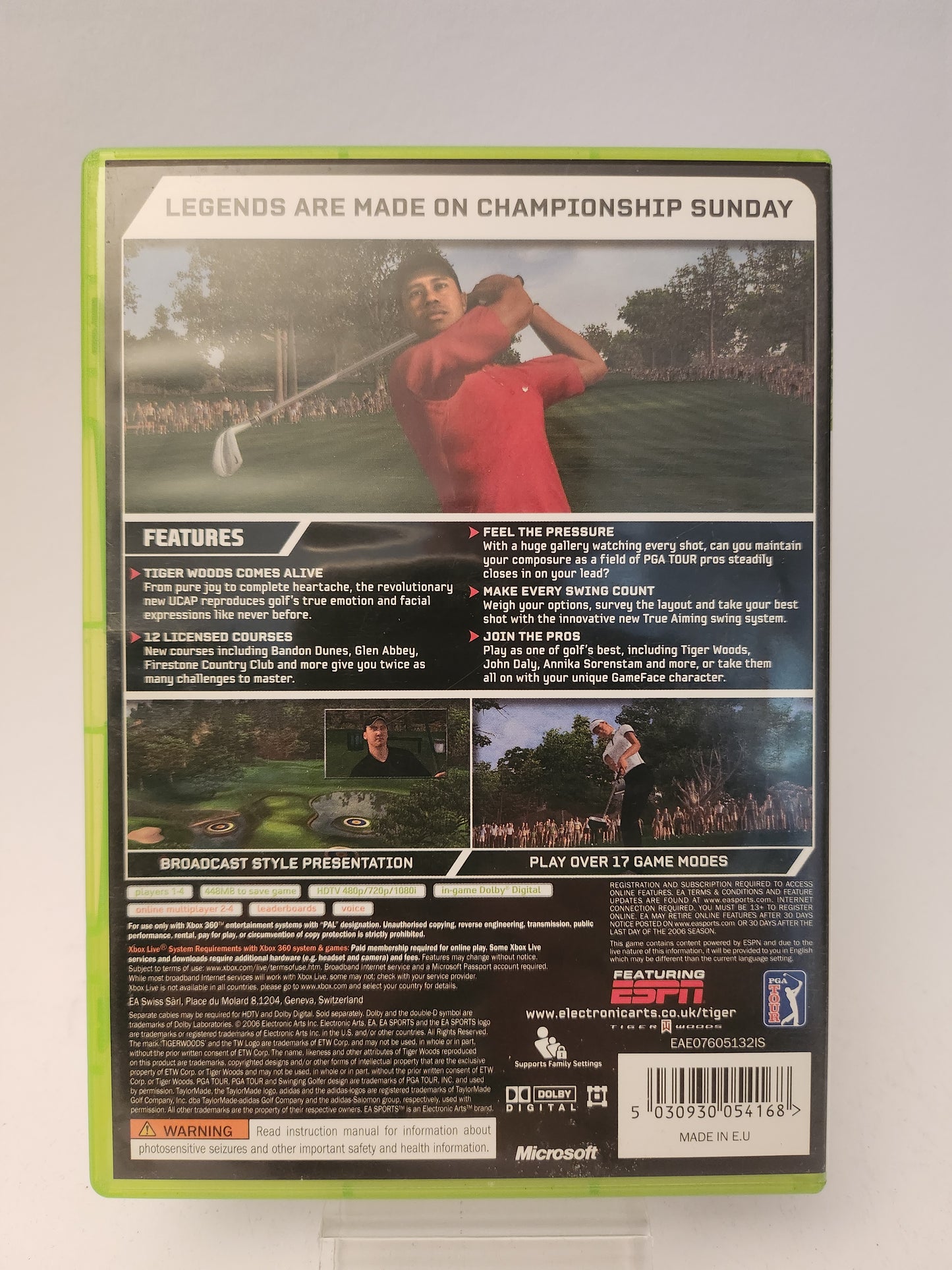 Tiger Woods PGA Tour 07 (No Book) Xbox 360