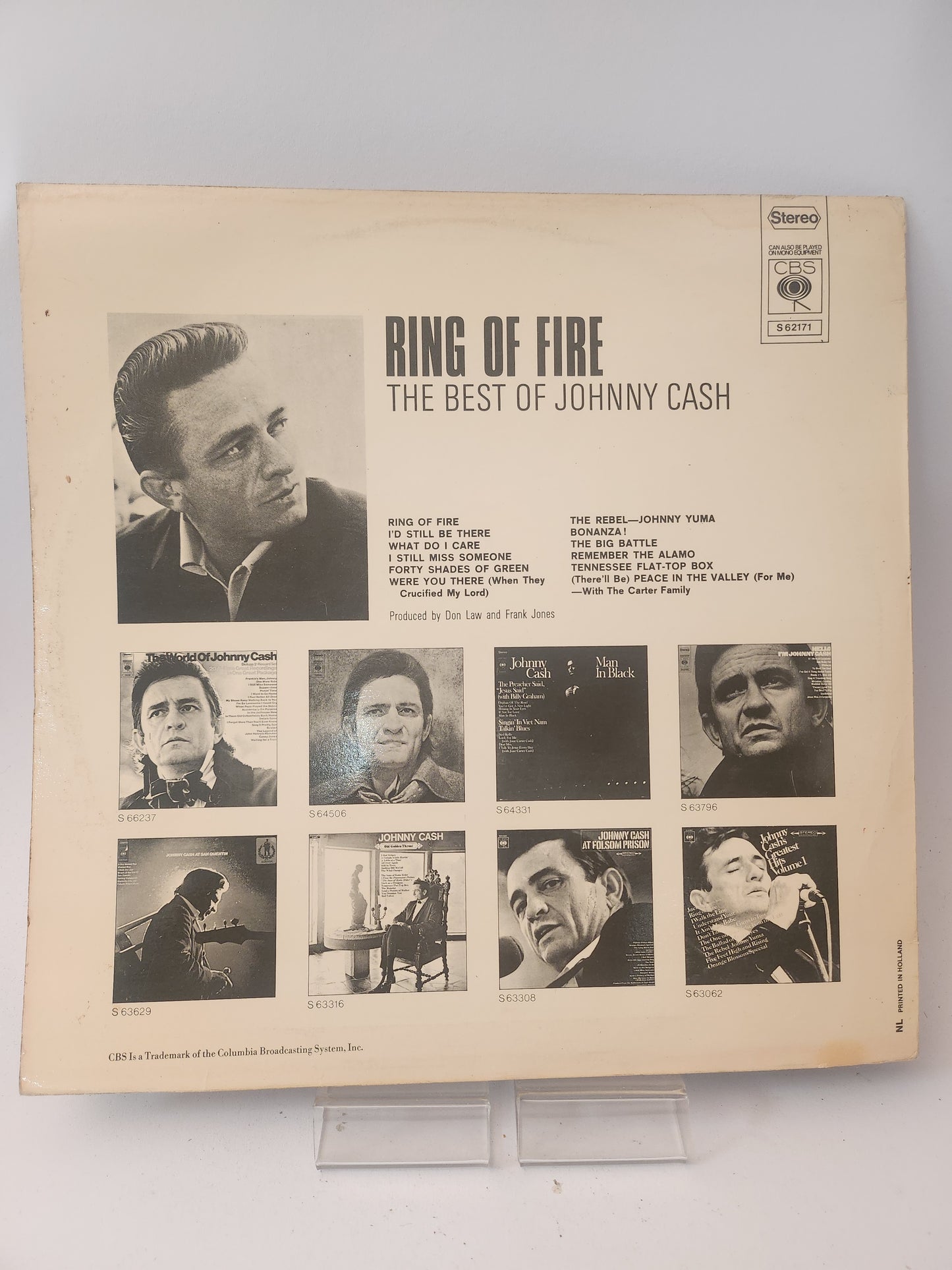 Ring of Fire: the Best of Johnny Cash LP Vinyl