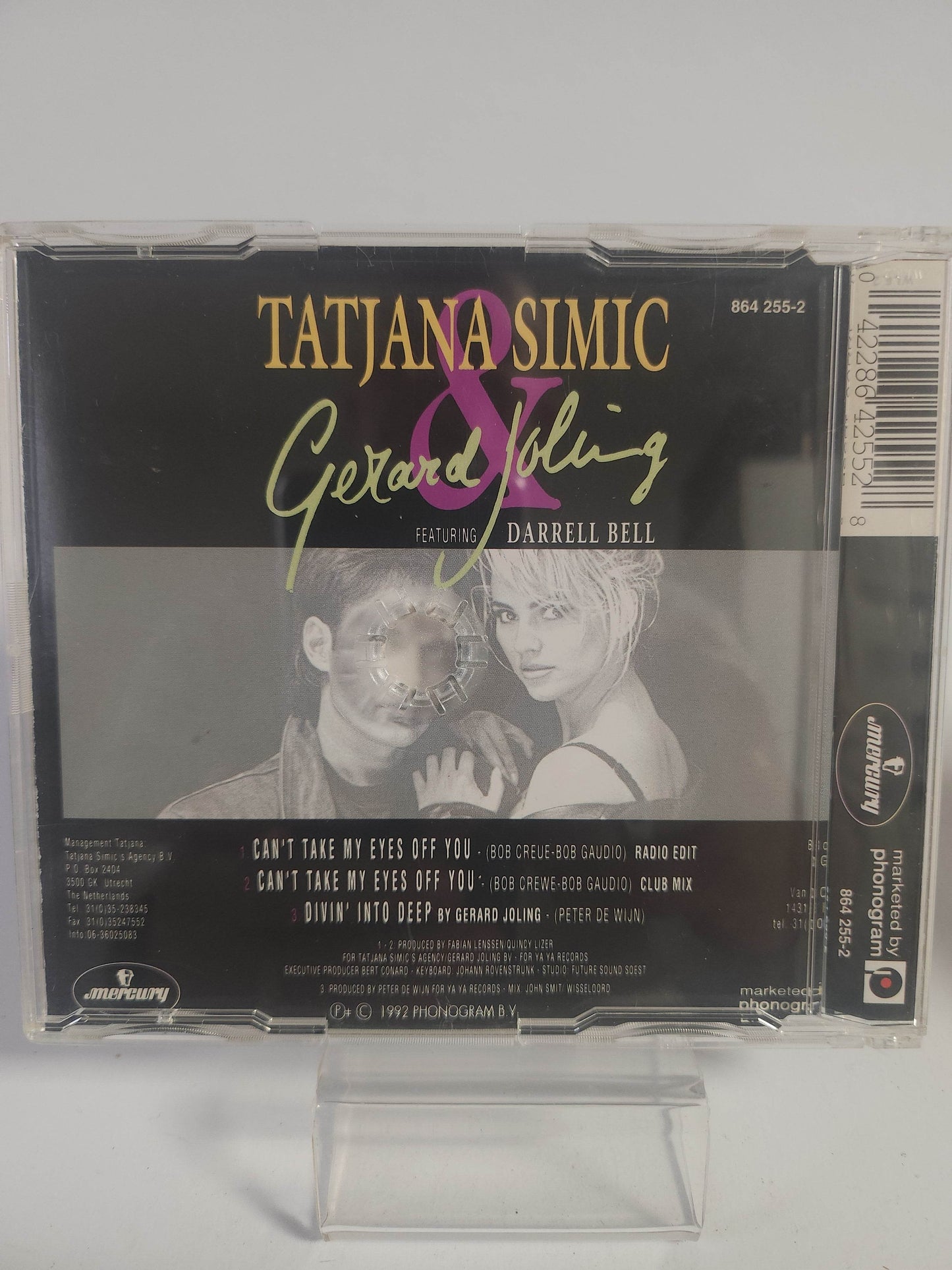 Tatjana Simic & Gérard Joling: Can't Take My Eyes off You CD - Feniks Gameshop
