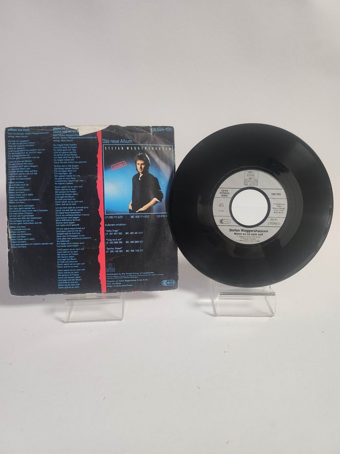 Stefan Waggershausen: Wenn es so Sein Soll Single Vinyl - Feniks Gameshop