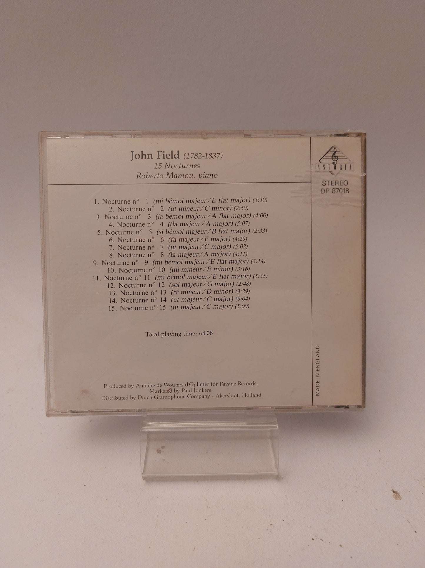 John Field: 15 Nocturnes CD