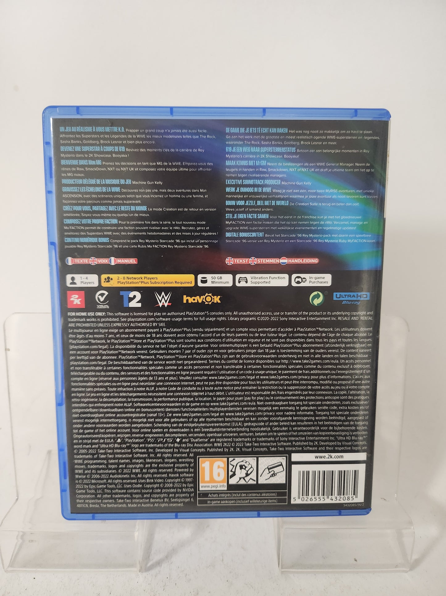 W2k 22 Playstation 5