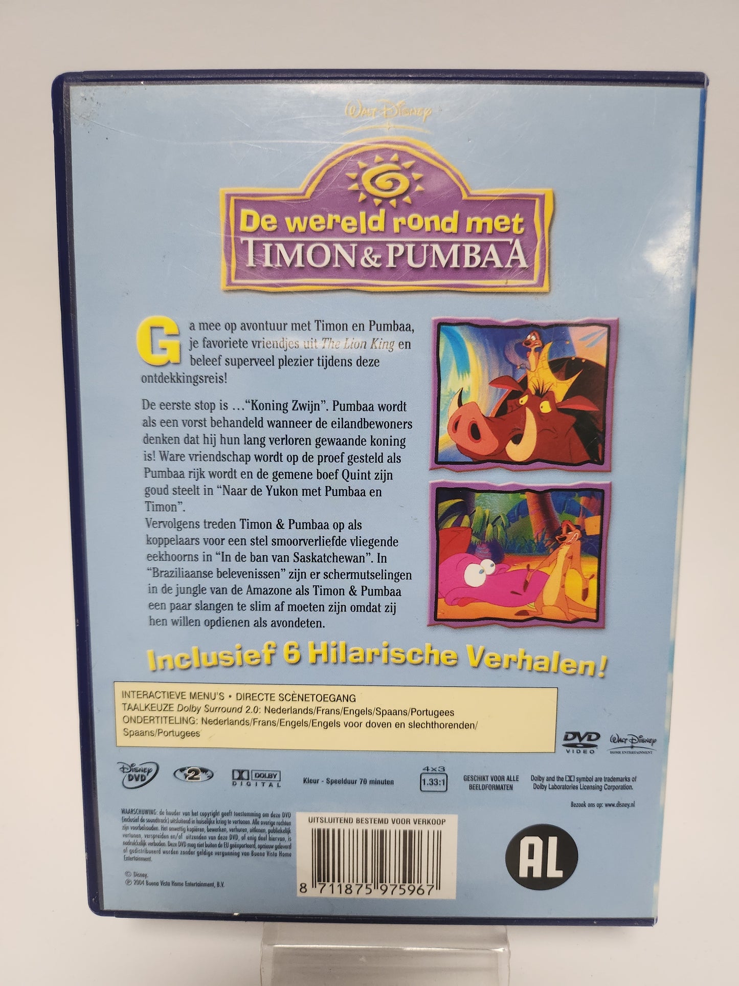 Wereld Rond met Timon & Pumbaa DVD Kids