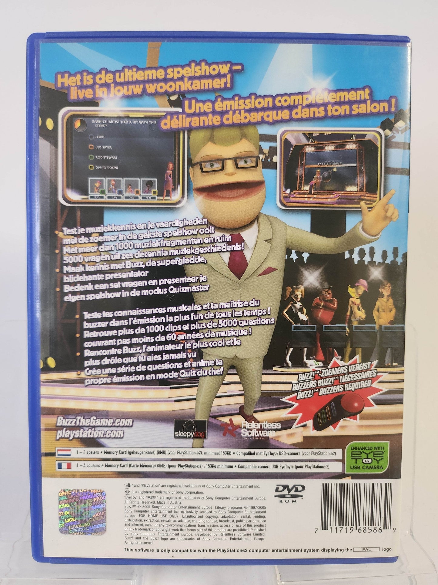 Buzz The Music Quiz Playstation 2 - Feniks Gameshop