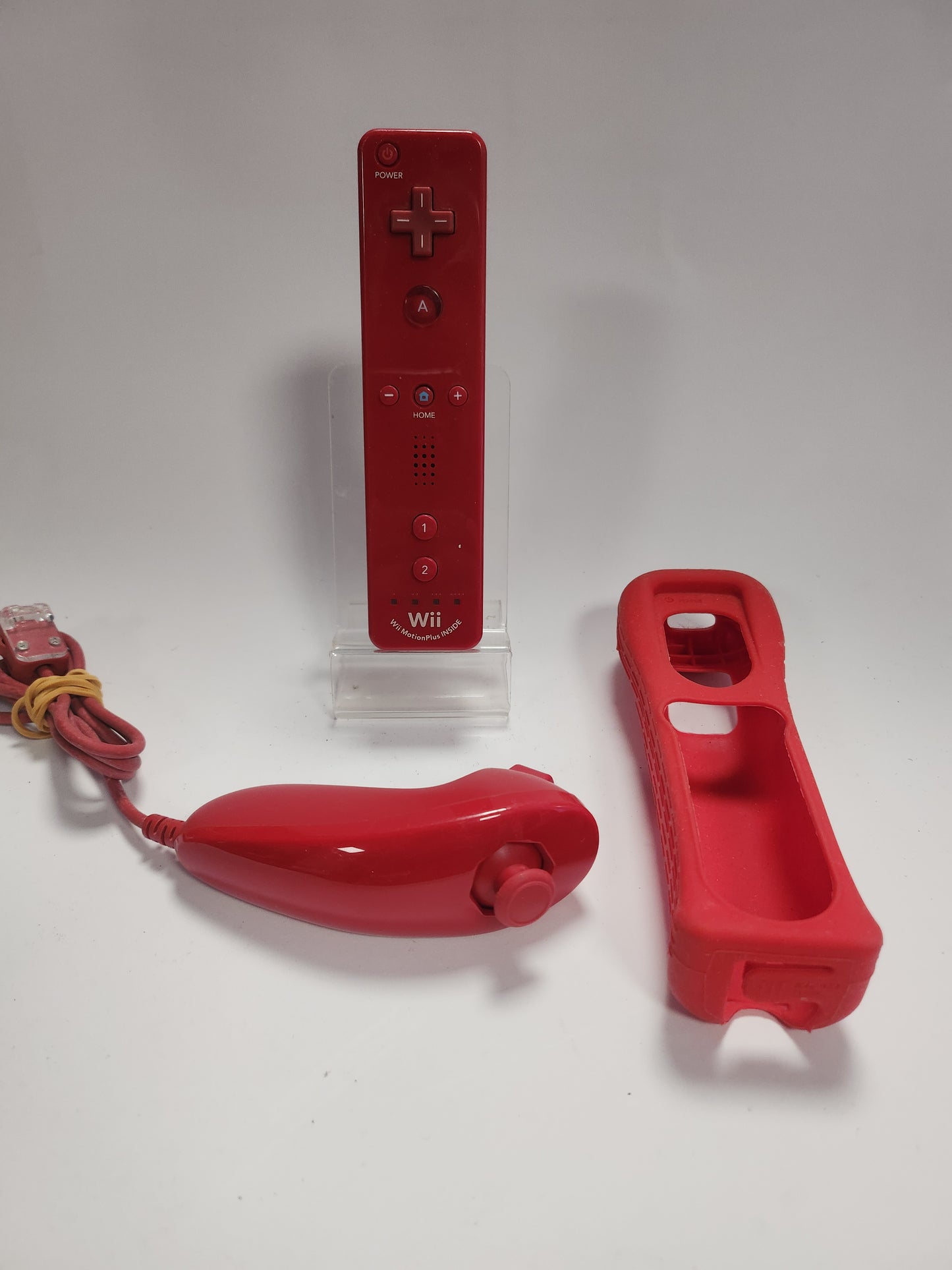 Rode Nintendo Wii Inclusief Motion Plus Controller & Nunchuck