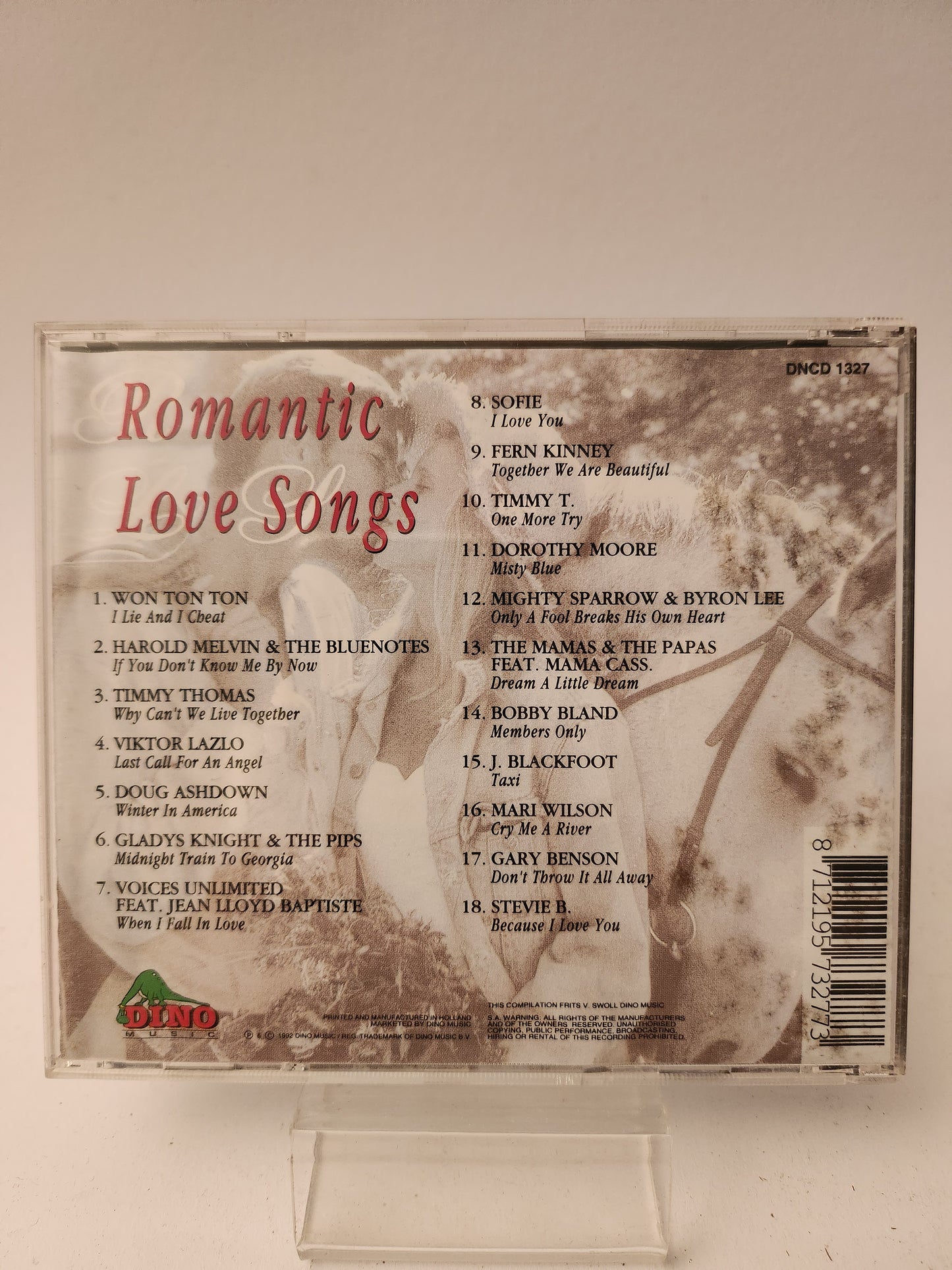 Romantic Love Songs CD