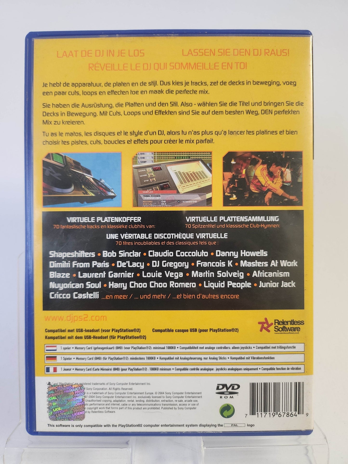 DJ Decks & FX House Edition Playstation 2 - Feniks Gameshop