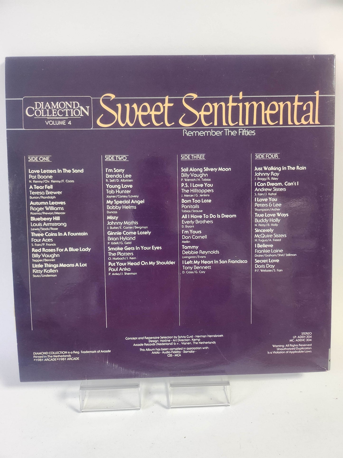 Sweet Sentimental: Remember the Fifties LP Vinyl - Feniks Gameshop