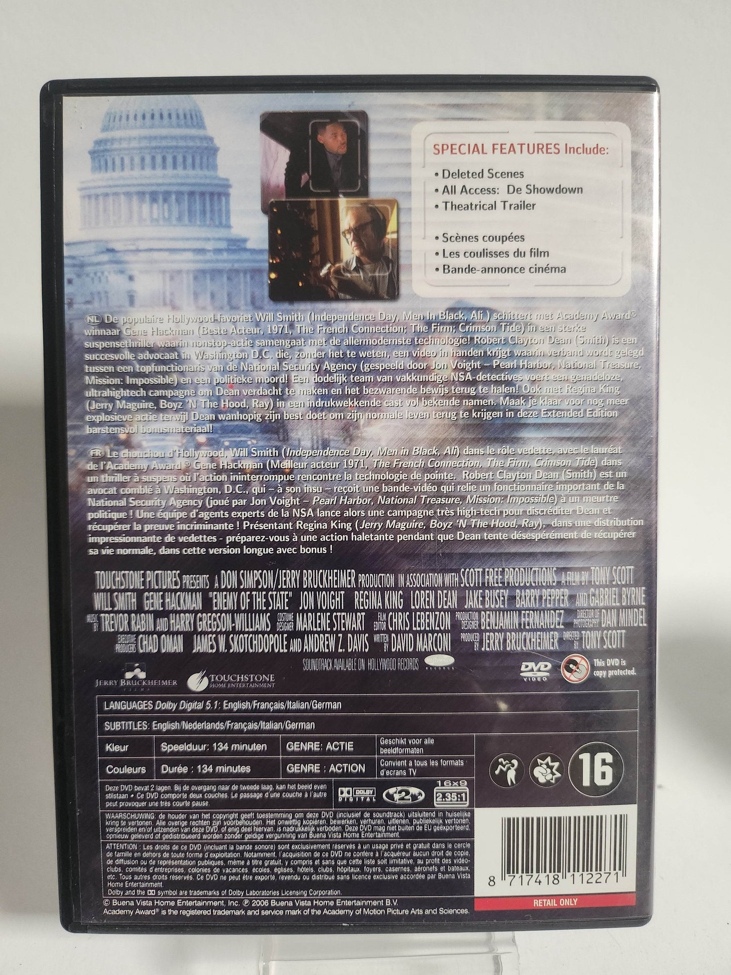 Enemy of the State DVD - Feniks Gameshop