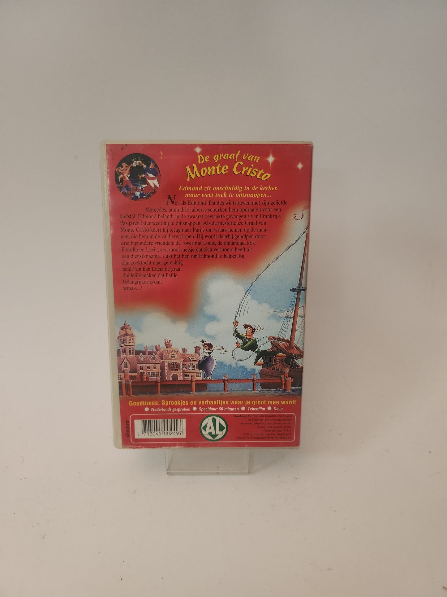 Graaf van Monte Cristo VHS Kids