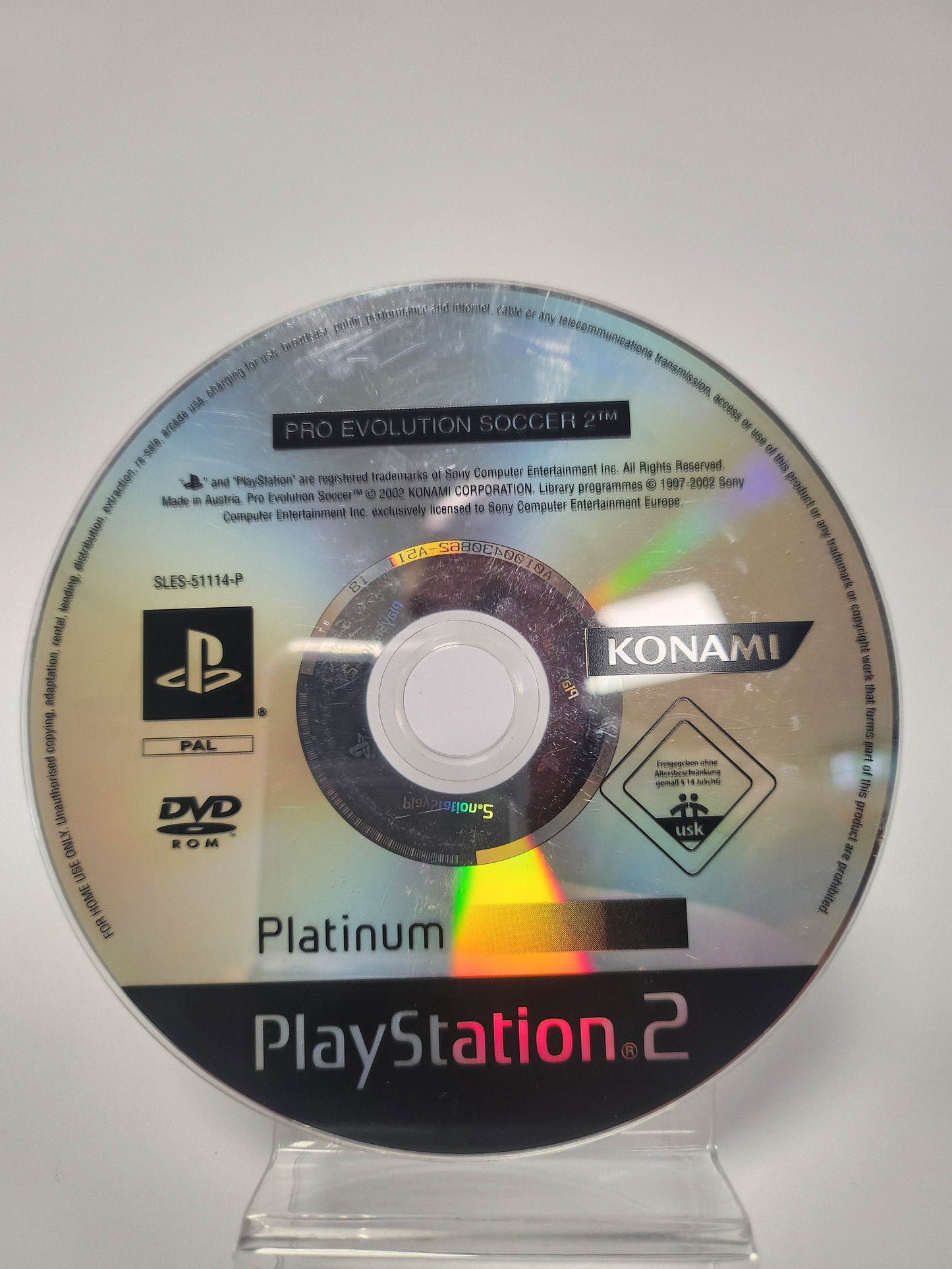 Pro Evolution Soccer 2 Platinum (Disc Only) PlayStation 2 - Feniks Gameshop