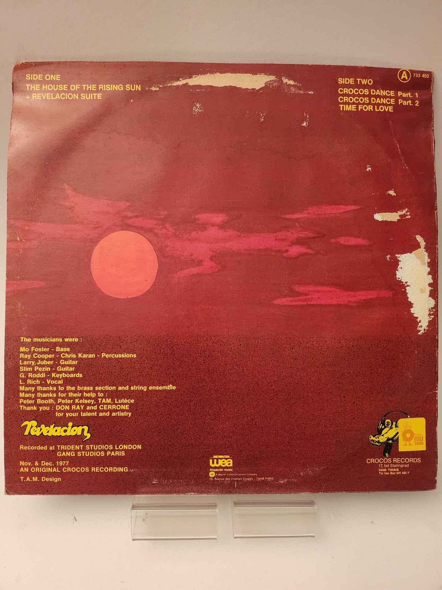 House of the Rising Sun: Revelation LP Vinyl