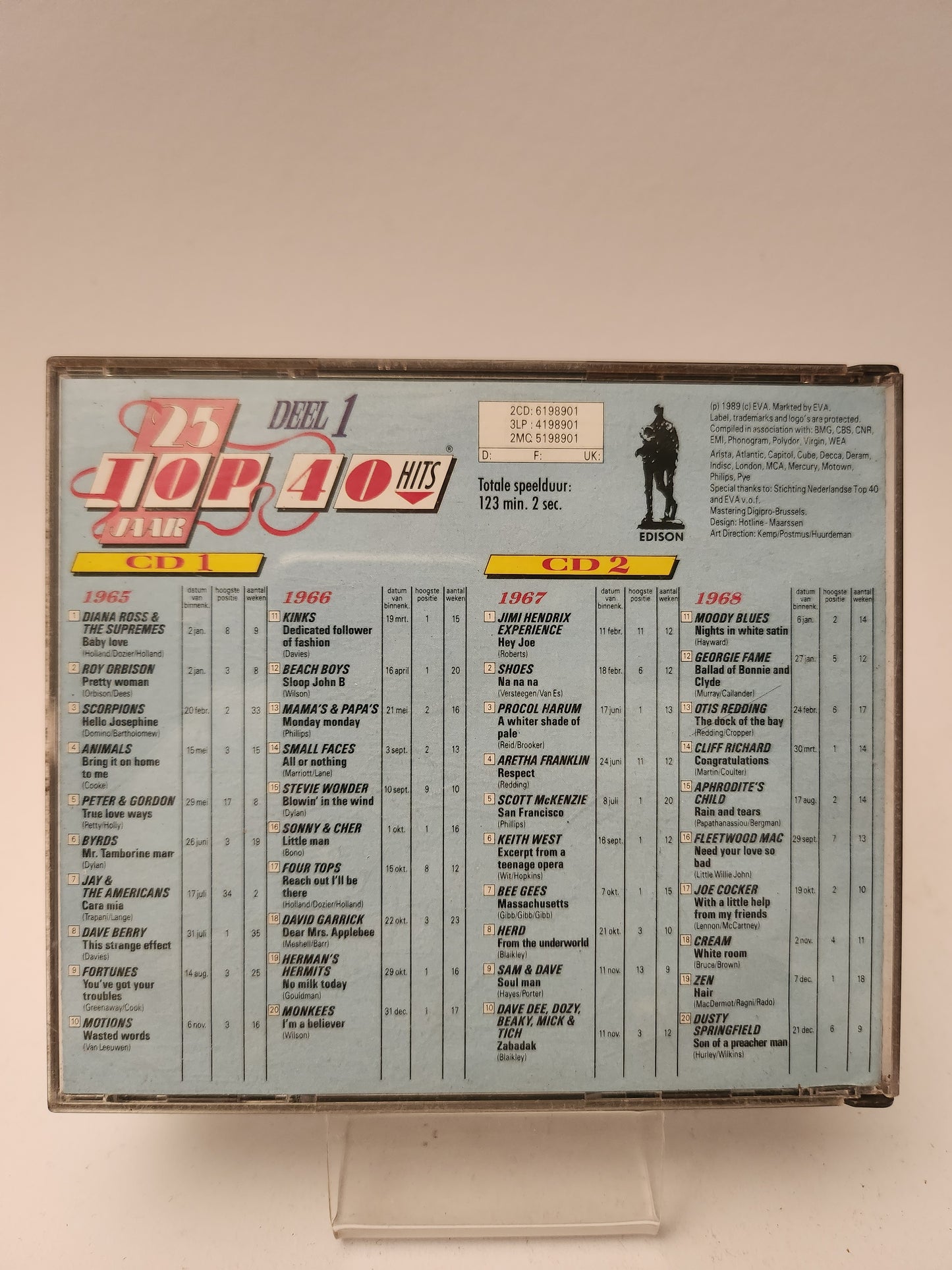 25 Jaar Top 40 Hits ('65-'68) Deel 1 CD