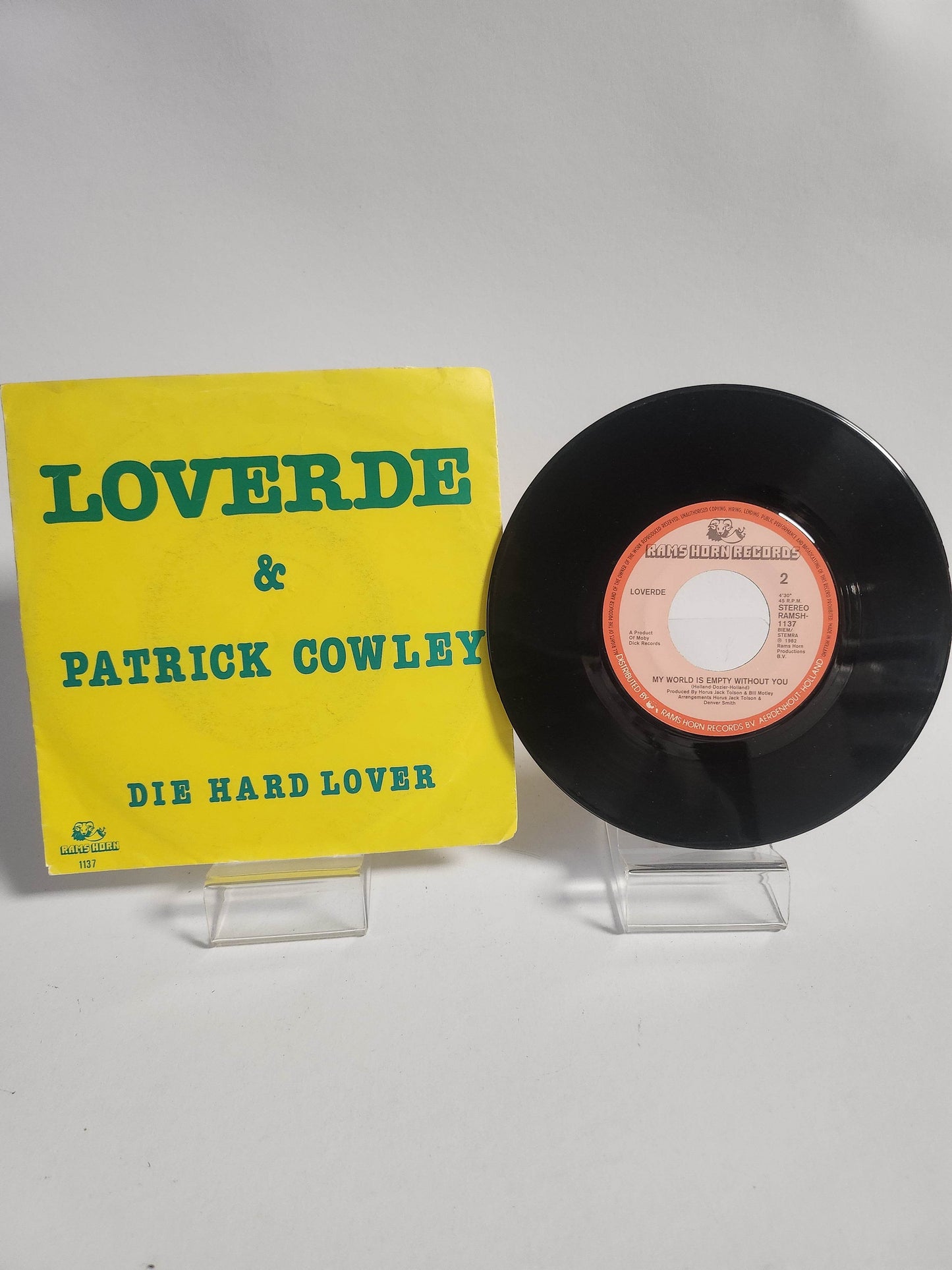 Loverde & Patrick Cowley: Die Hard Lover Single Vinyl - Feniks Gameshop