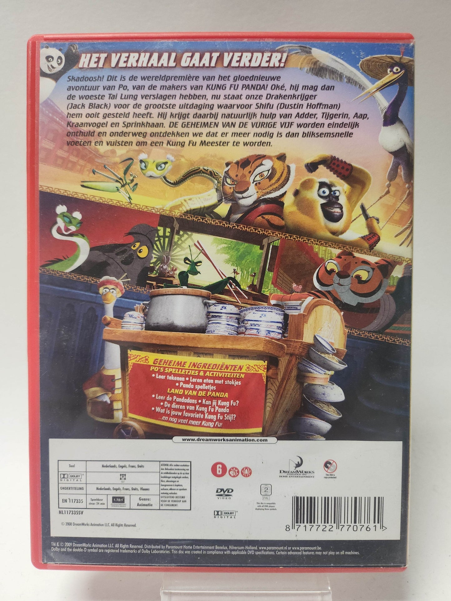 Geheimen van de Vurige Vijf DVD Kids - Feniks Gameshop
