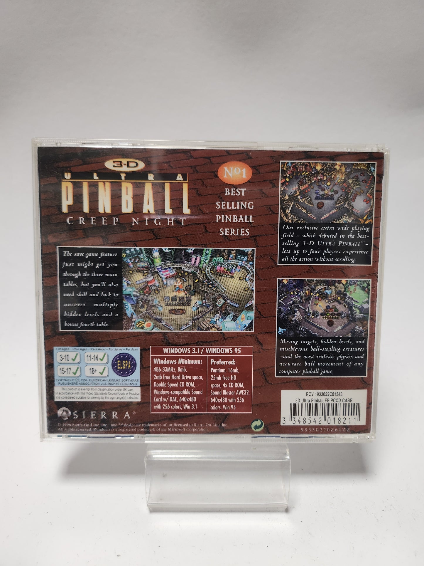 3D Ultra Pinball Creep Night PC