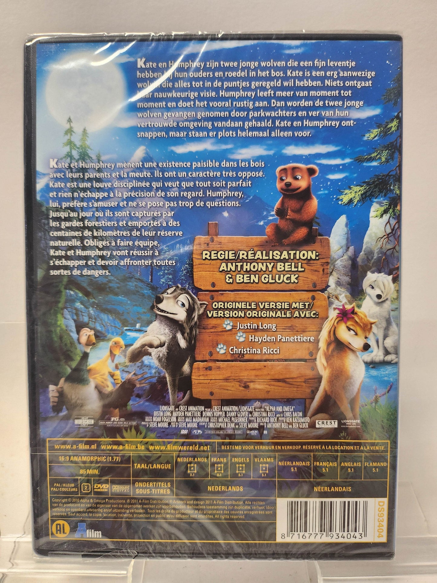 Alpha & Omega geseald DVD - Feniks Gameshop