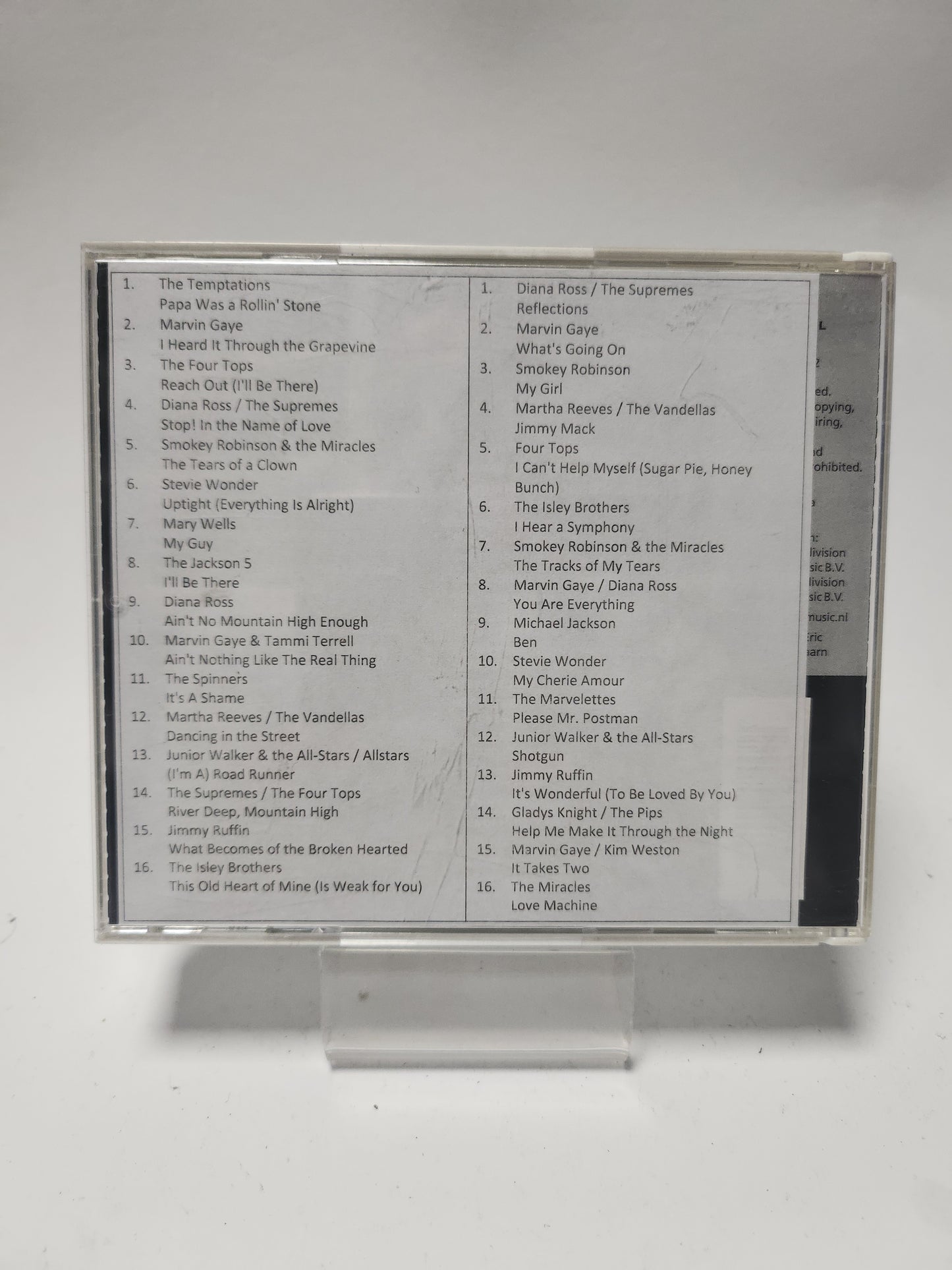 Motown: the Greatest Hits Dubbel CD