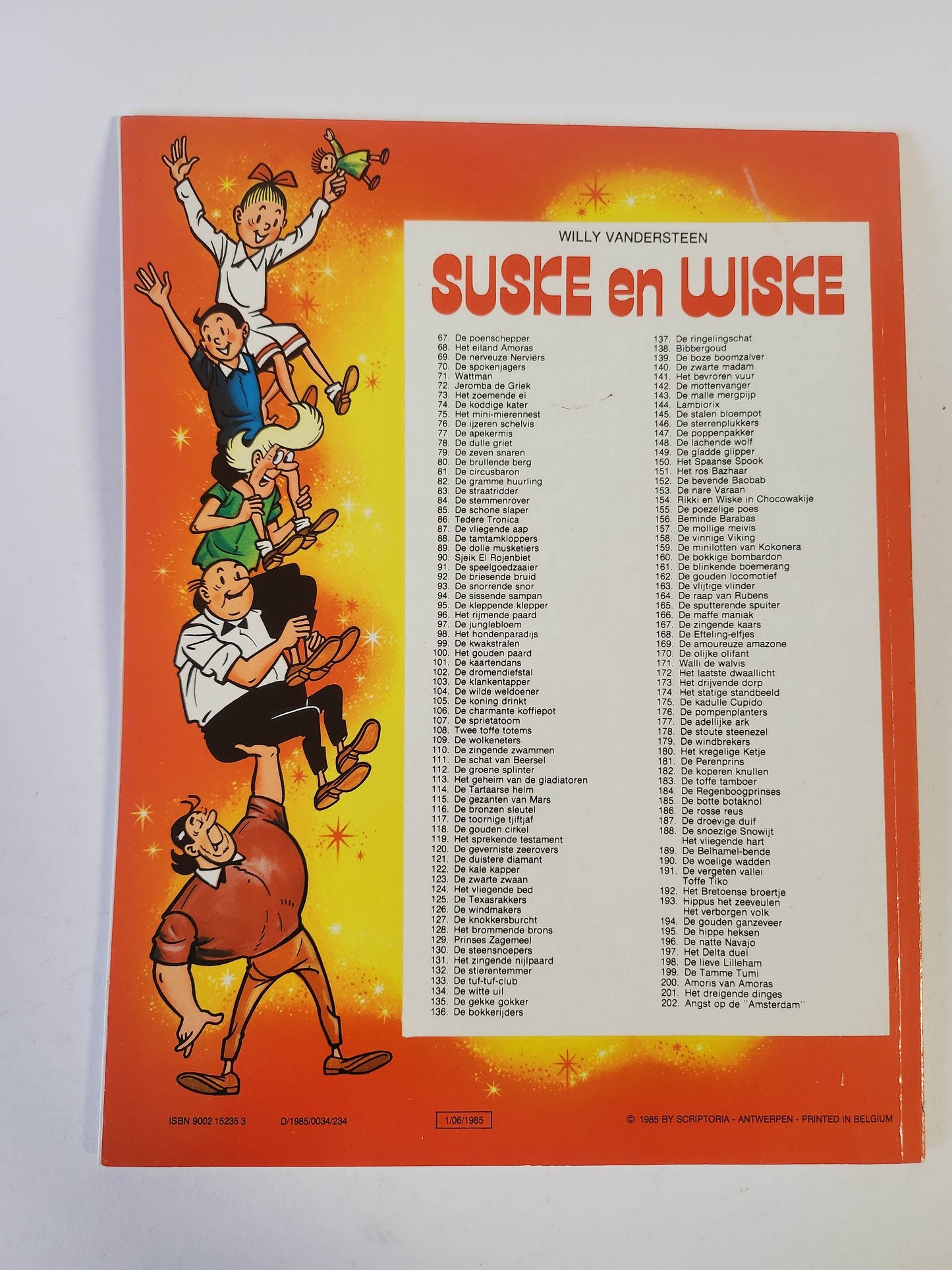 202: Angst op de Amsterdam Suske en Wiske - Feniks Gameshop