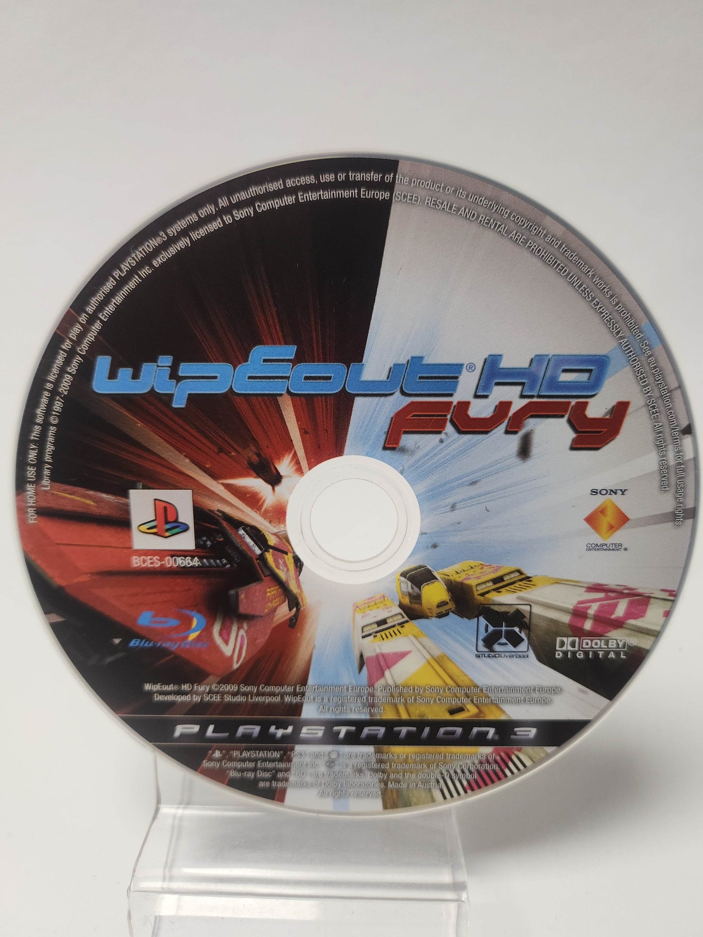 WipeOut HD Fury (Disc Only) PlayStation 3 - Feniks Gameshop