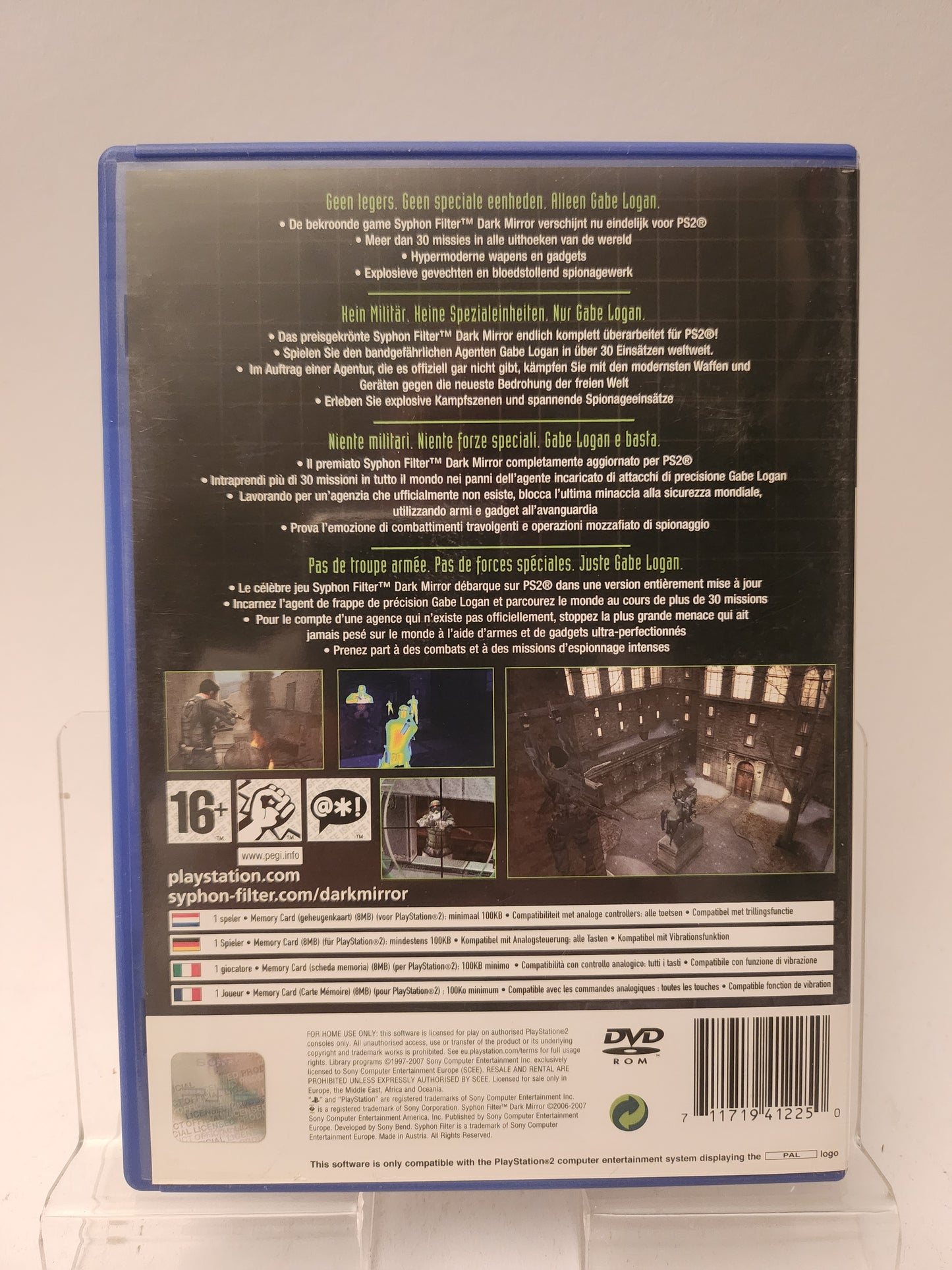Syphon Filter Dark Mirror Playstation 2