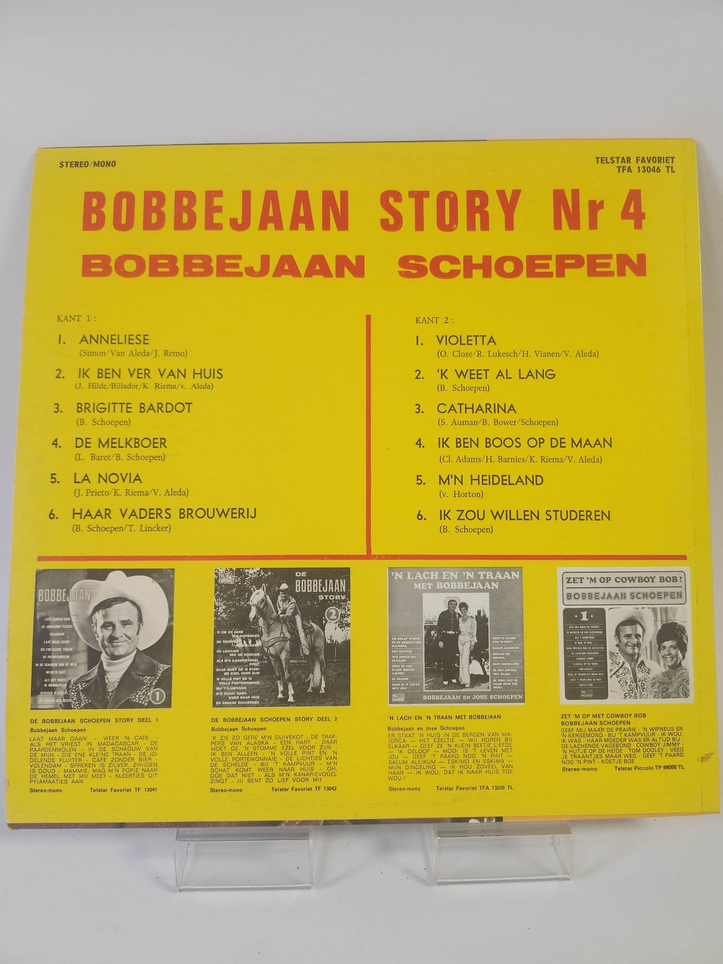 Bobbejaan Story 4 LP Vinyl - Feniks Gameshop
