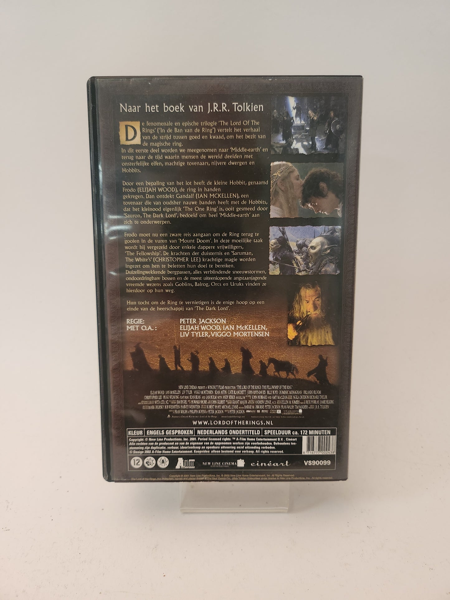 Lord of the Rings the Fellowship of the Ring VHS