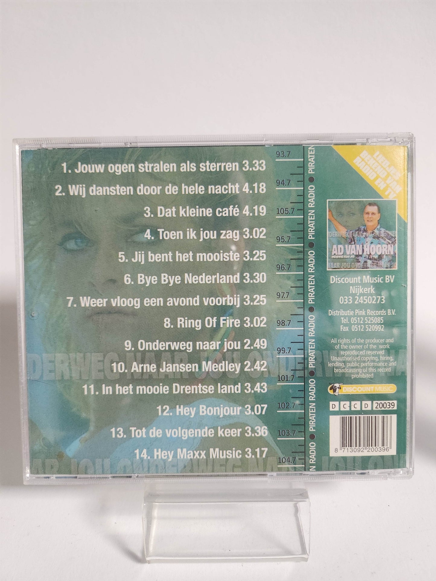 Ad van Hoorn: Onderweg naar Jou CD - Feniks Gameshop