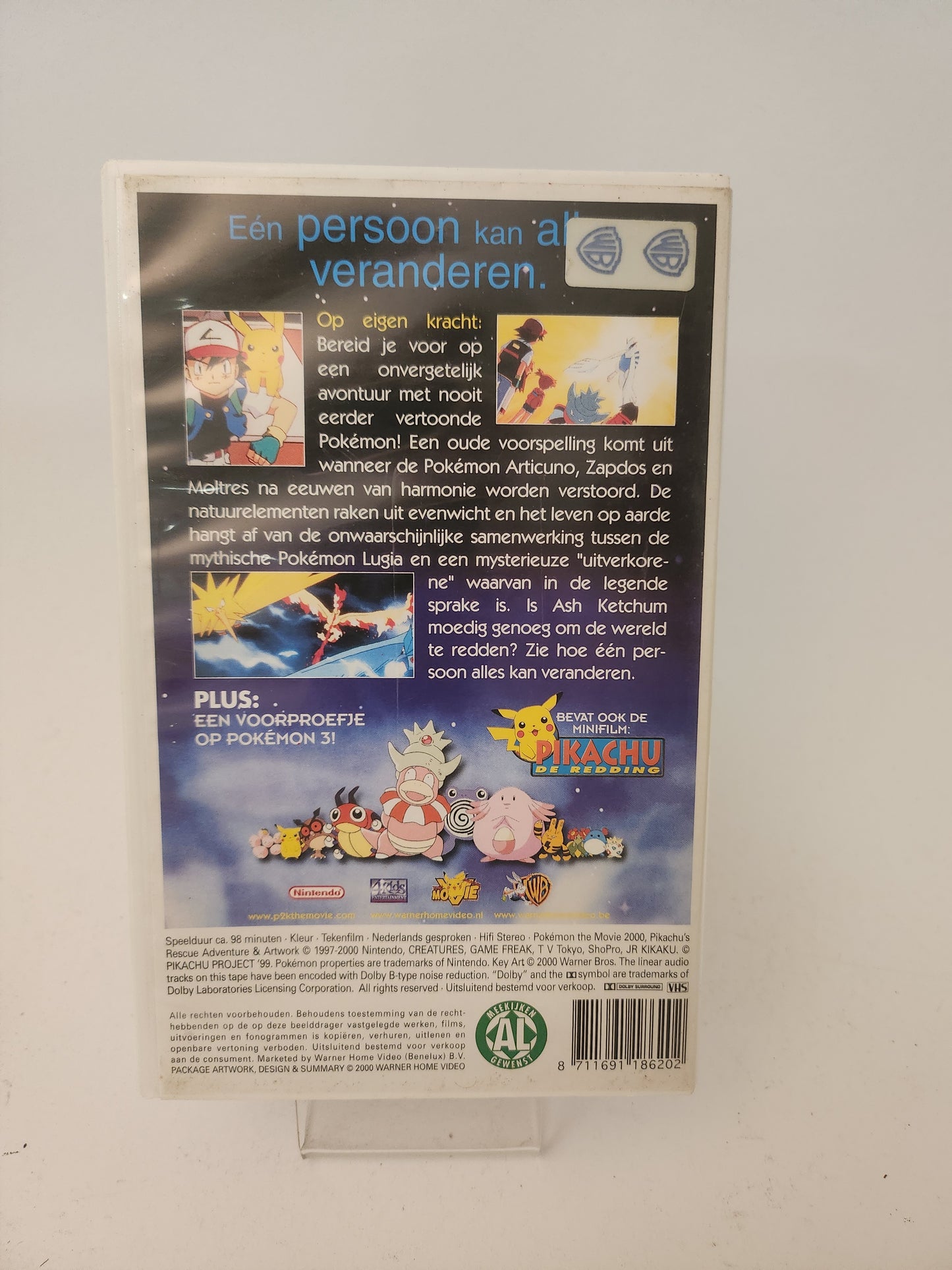 Pokemon 2 Op Eigen Kracht VHS Kids