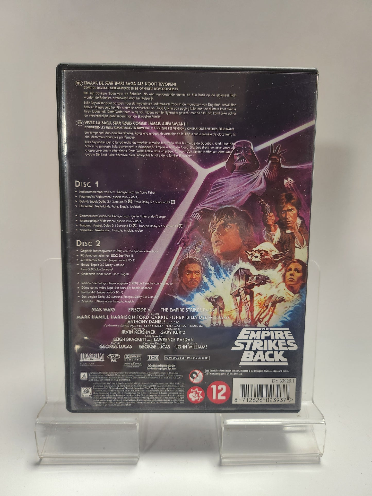 Star Wars V: the Empire Strikes Back Limited Edition Dvd Kids